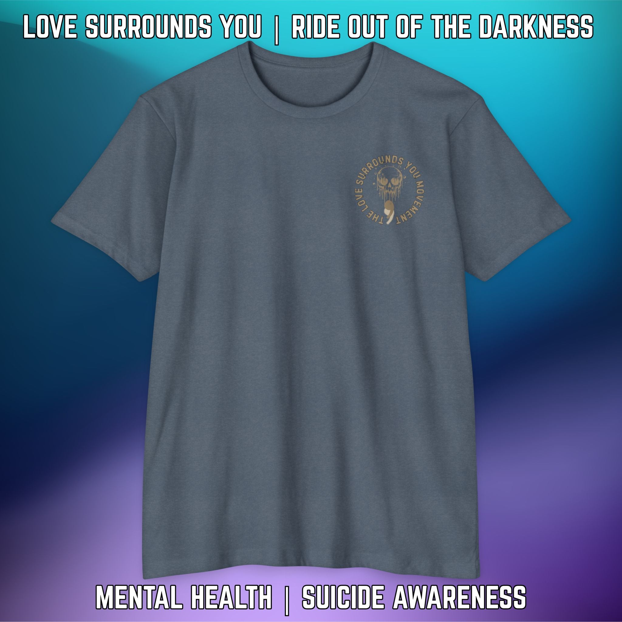 Seeking the Light, Even in Darkness - T-Shirt Next Level 6210 - LSY