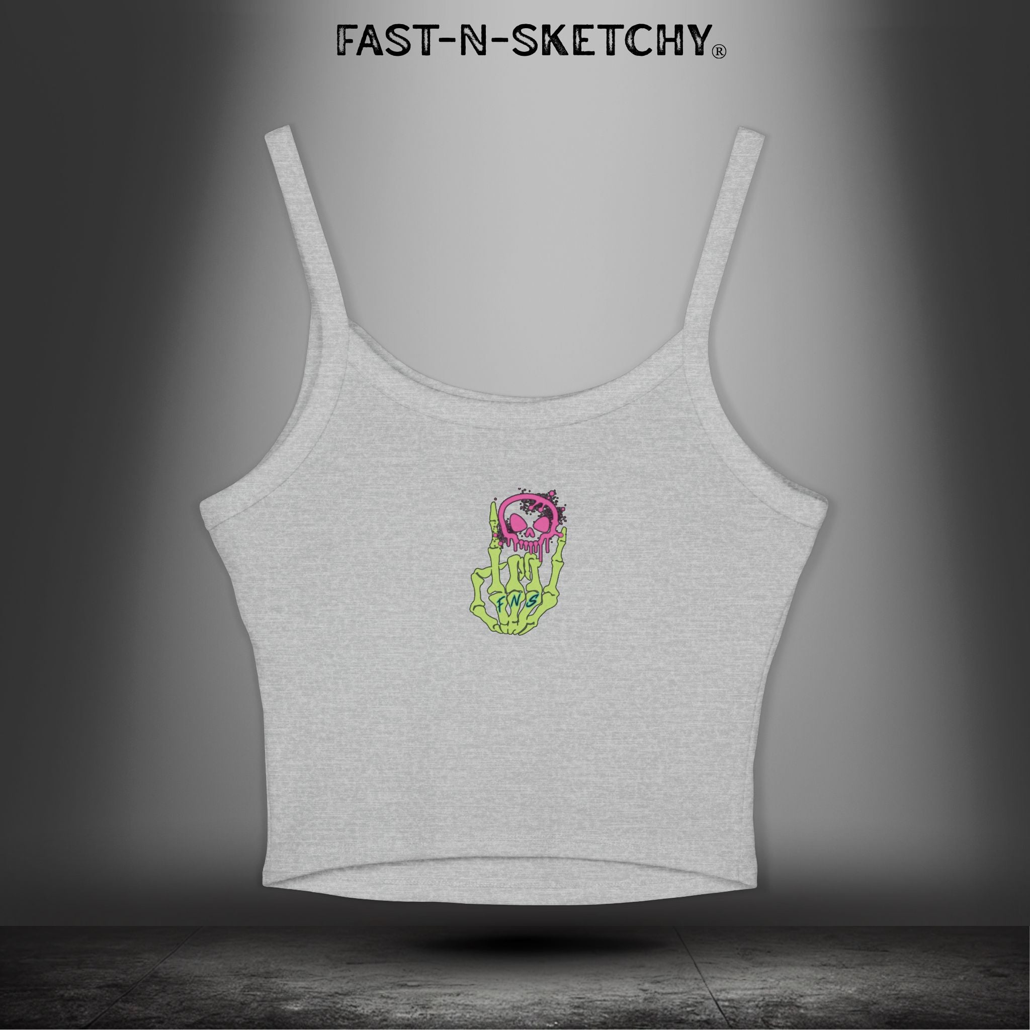 FAST-N-SKETCHY®: Spaghetti Strap Tank Top