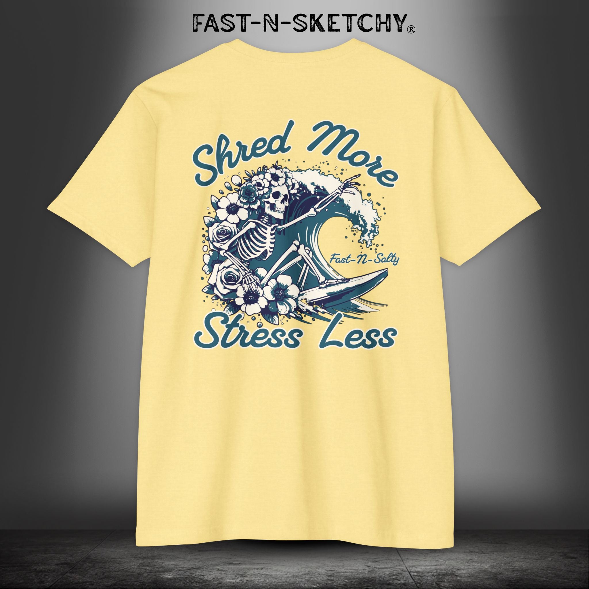 SHRED MORE & STRESS LESS: T-Shirt