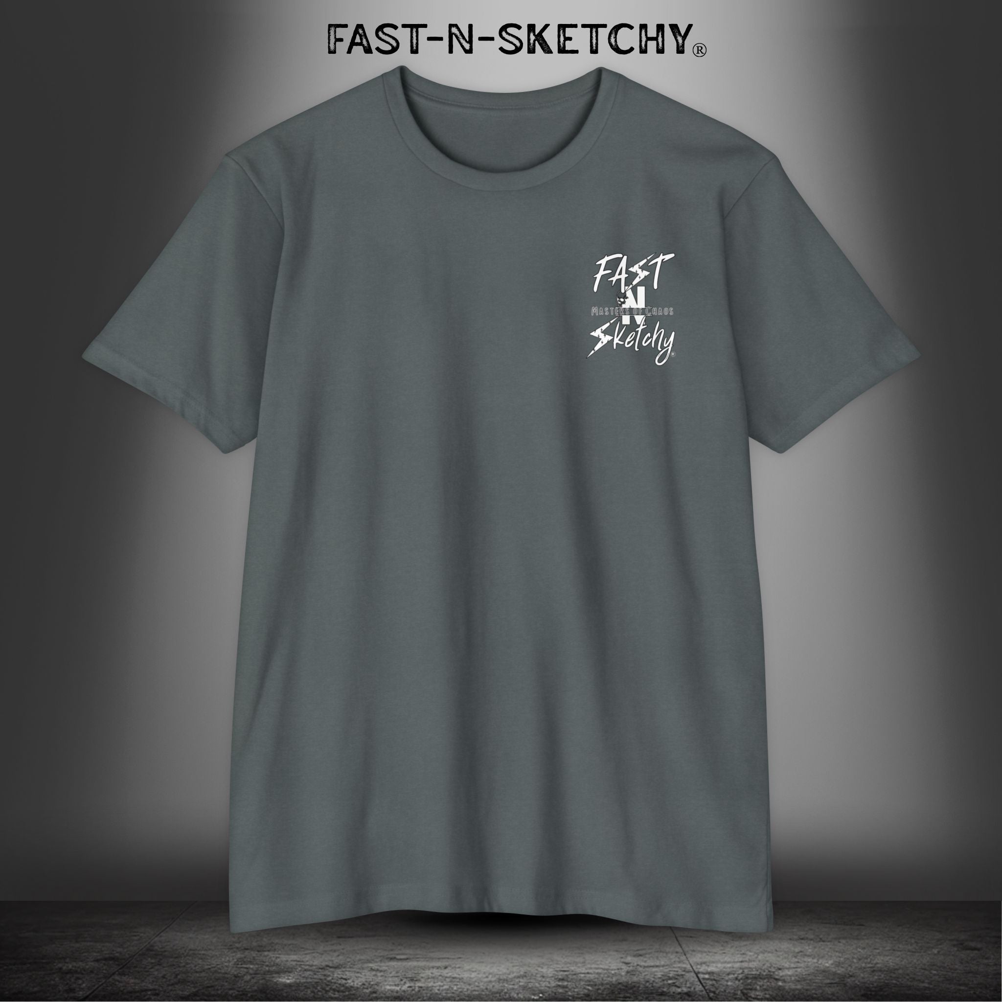 No Face, No Case: FAST-N-SKETCHY - T-Shirt
