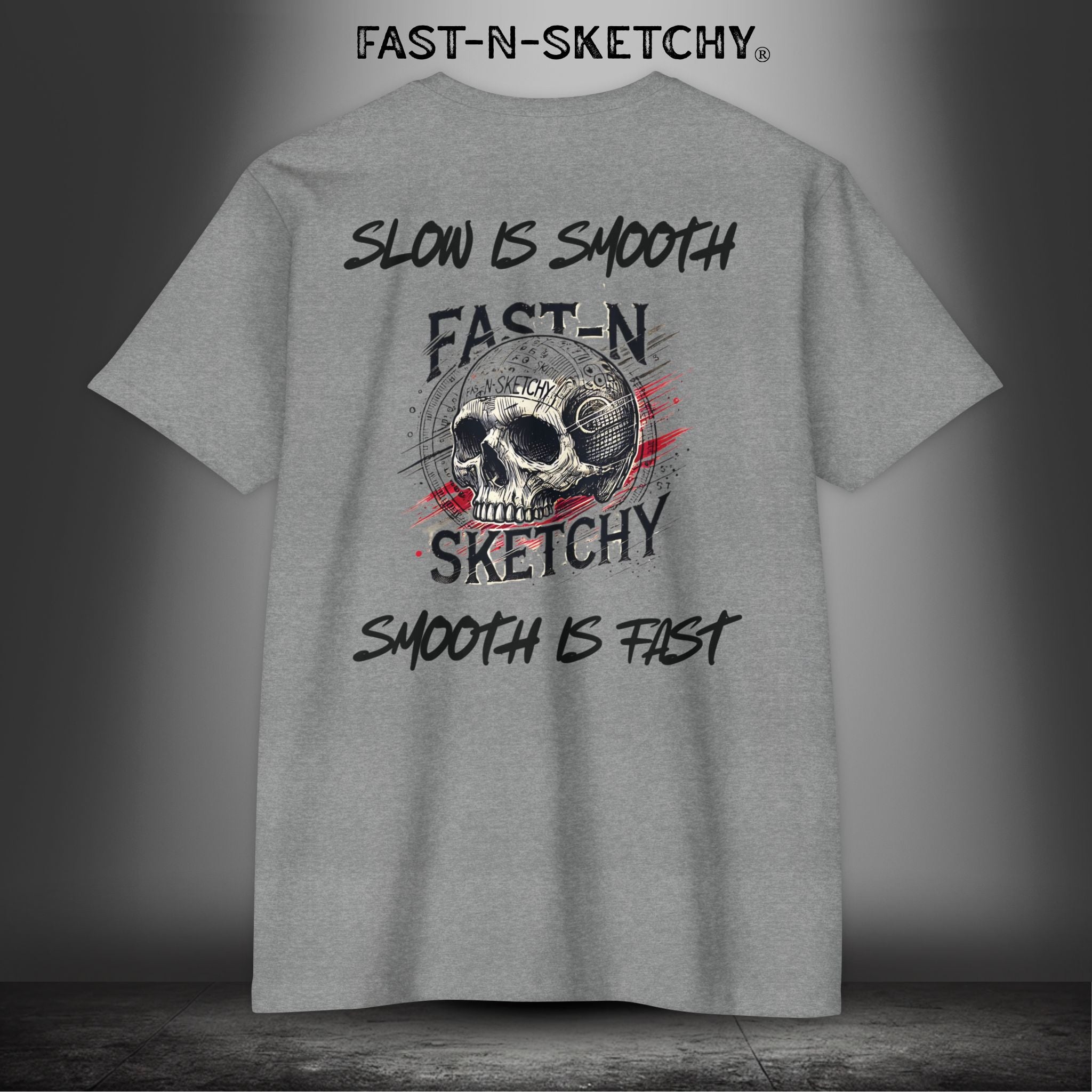 SLOW IS SMOOTH, SMOOTH IS FAST - T-shirt Classic Fit Crewneck - Next Level 6210
