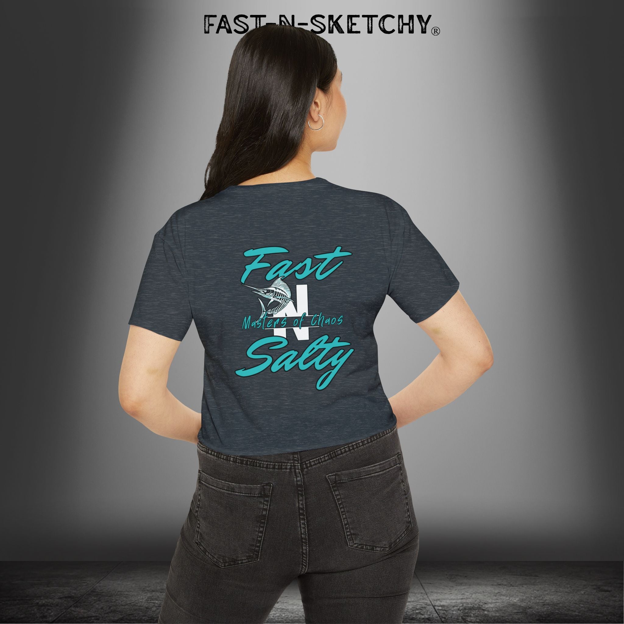 FAST-N-SALTY Masters of Chaos - Crop Top T-Shirt