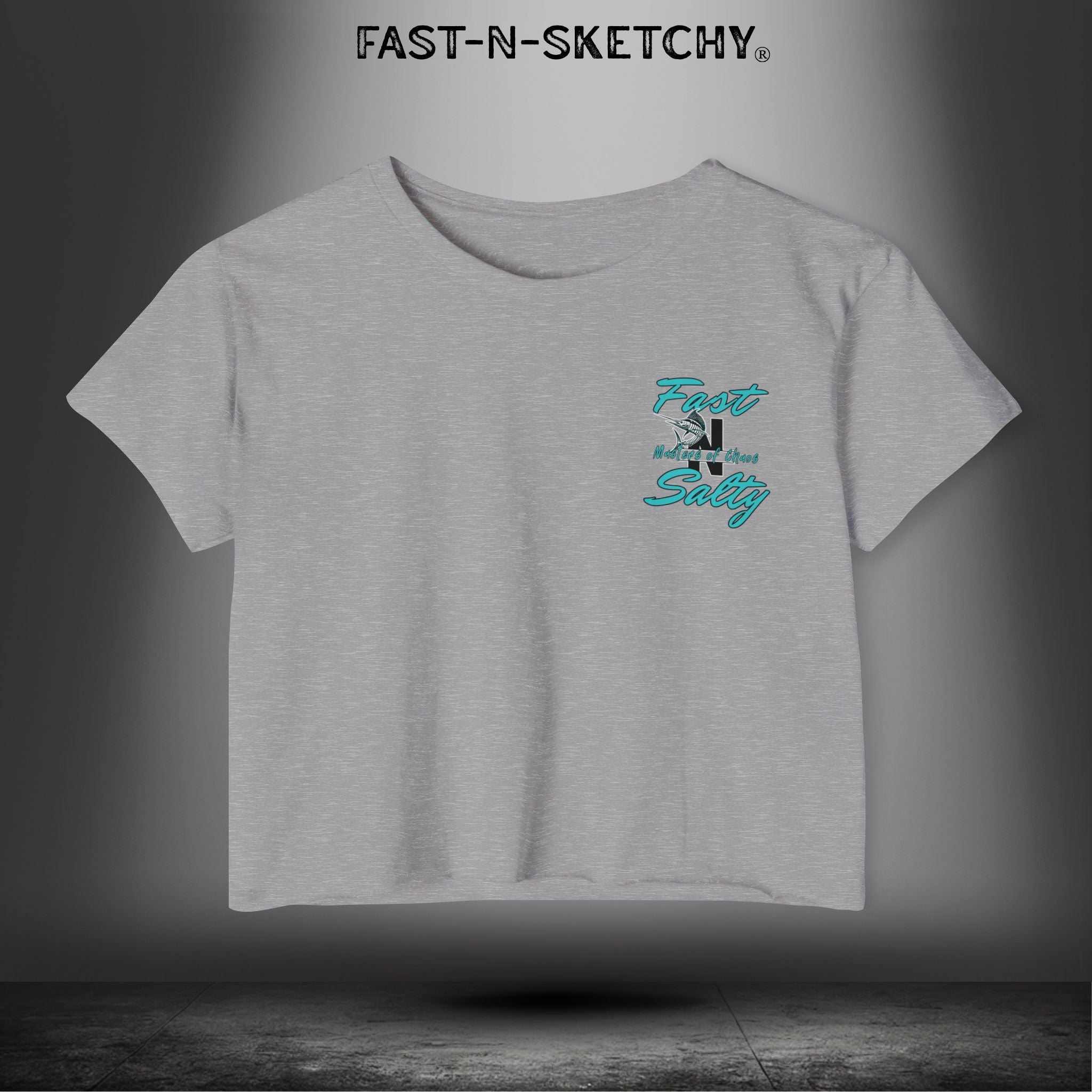 WE GREW HERE, YOU FLEW HERE, GO AWAY: Crop Top Light-Weight