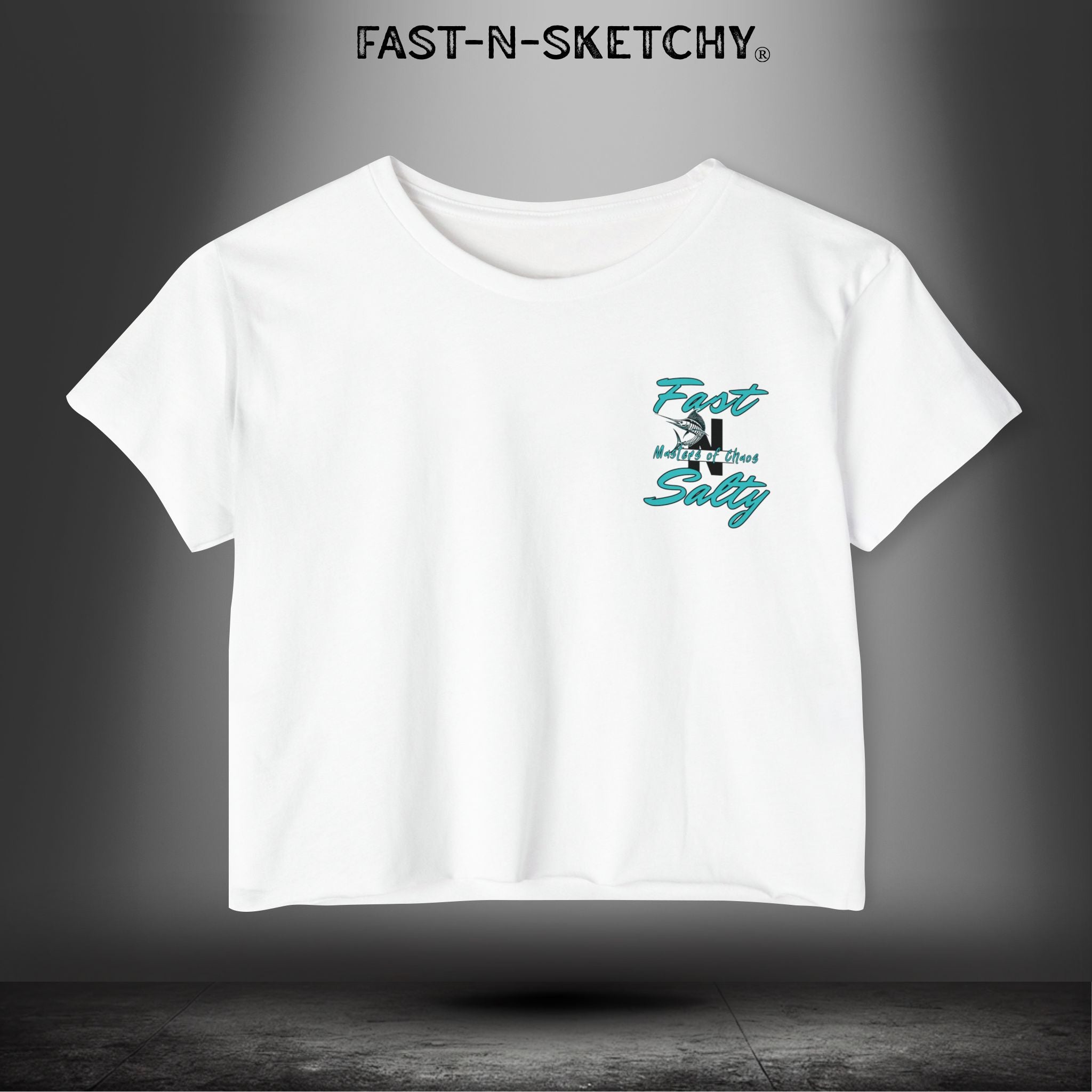 WE GREW HERE, YOU FLEW HERE, GO AWAY: Crop Top Light-Weight