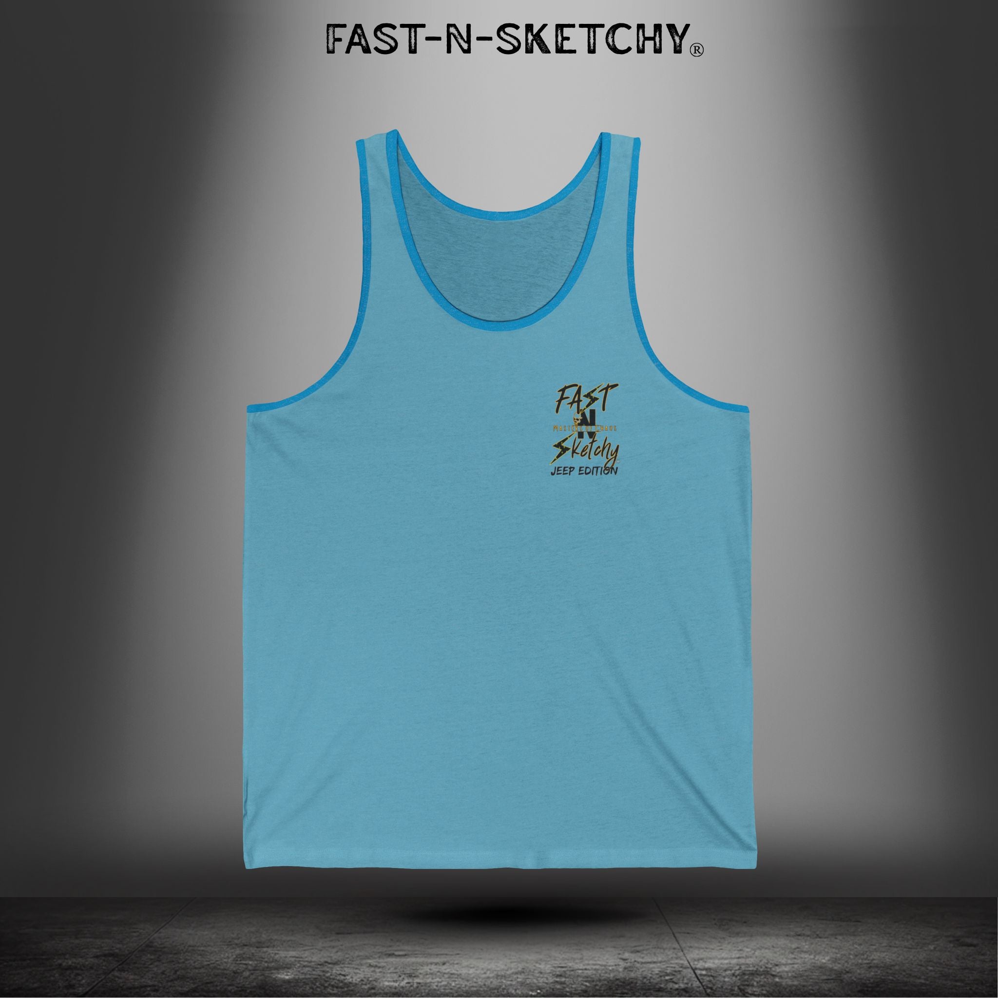 JEEP EDITION: WAVE DAMNIT created by Holly - Tank Top