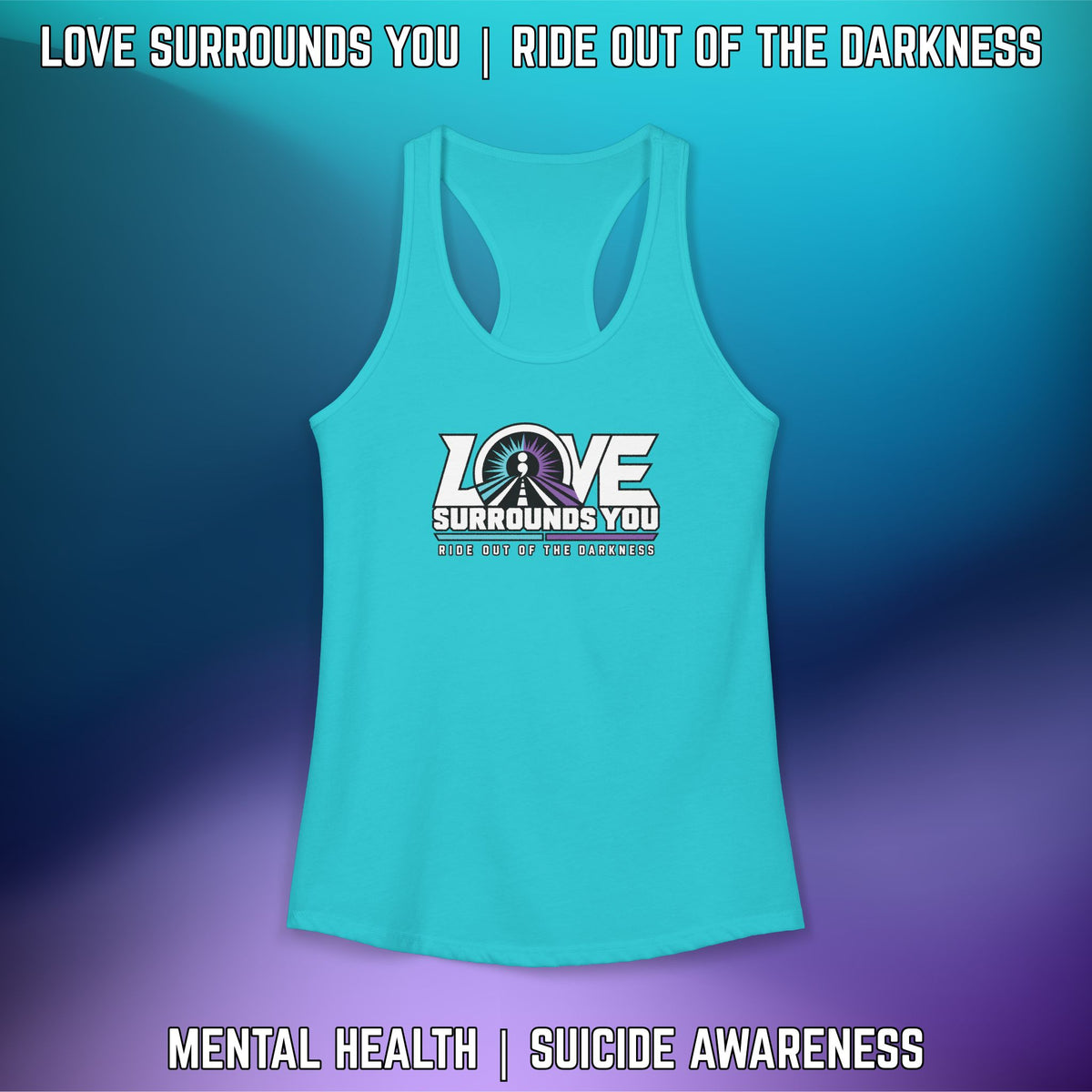 If You're Looking for a Sign.... QR Code Women's Ideal Racerback Tank - LSY