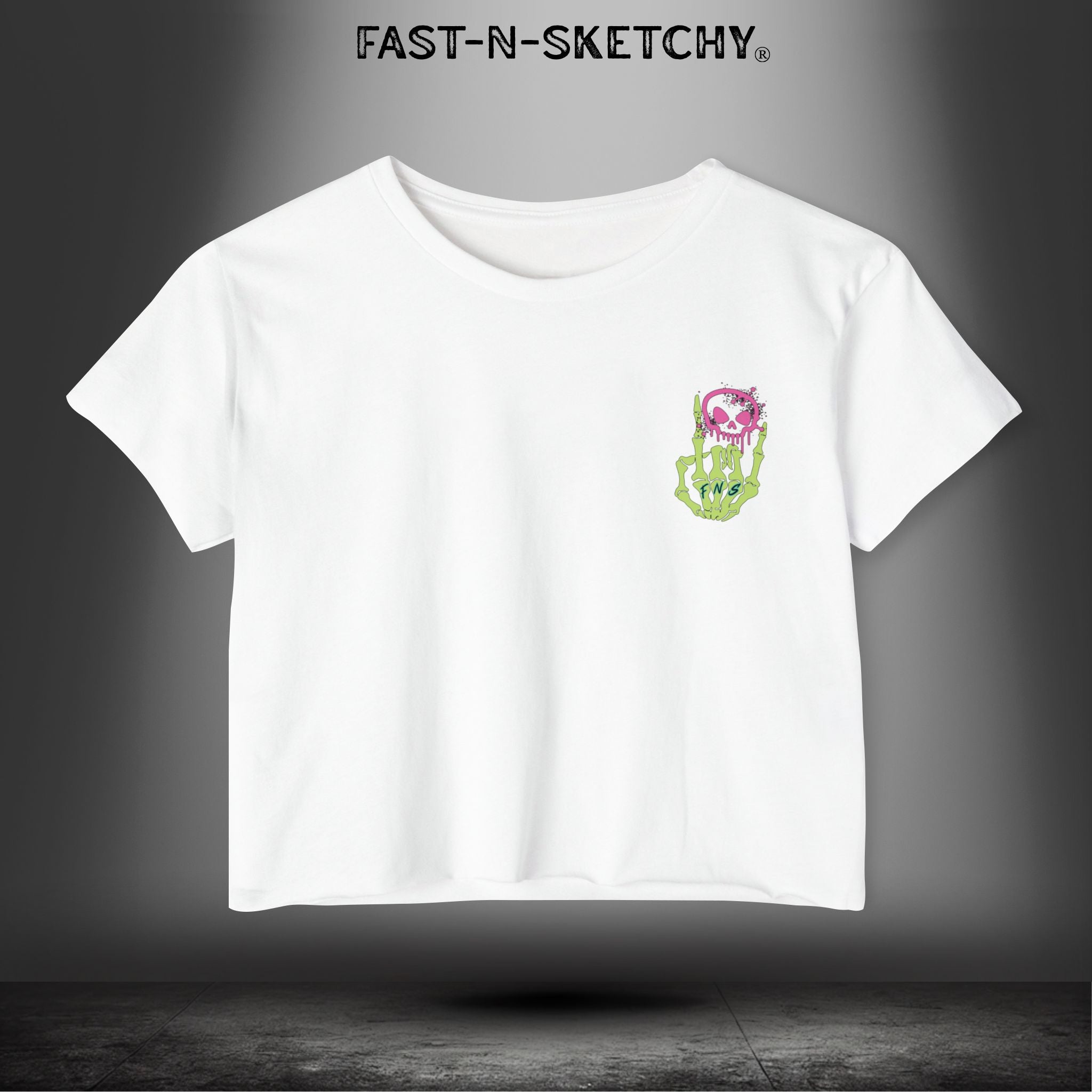 FAST-N-SKETCHY®: Crop Top (Hot Colors)