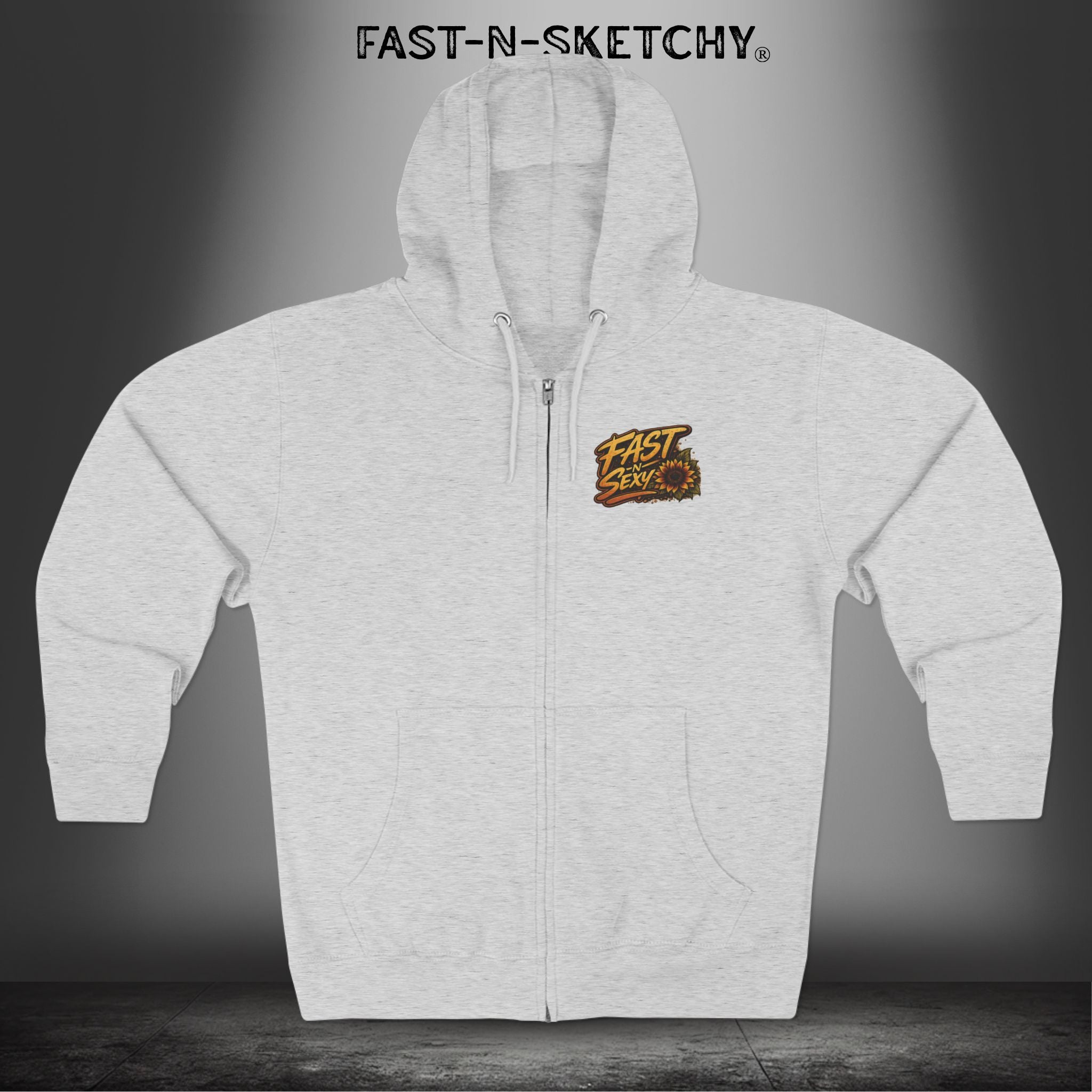 Grow Towards the Sun, Bloom Forever: Zip Hoodie