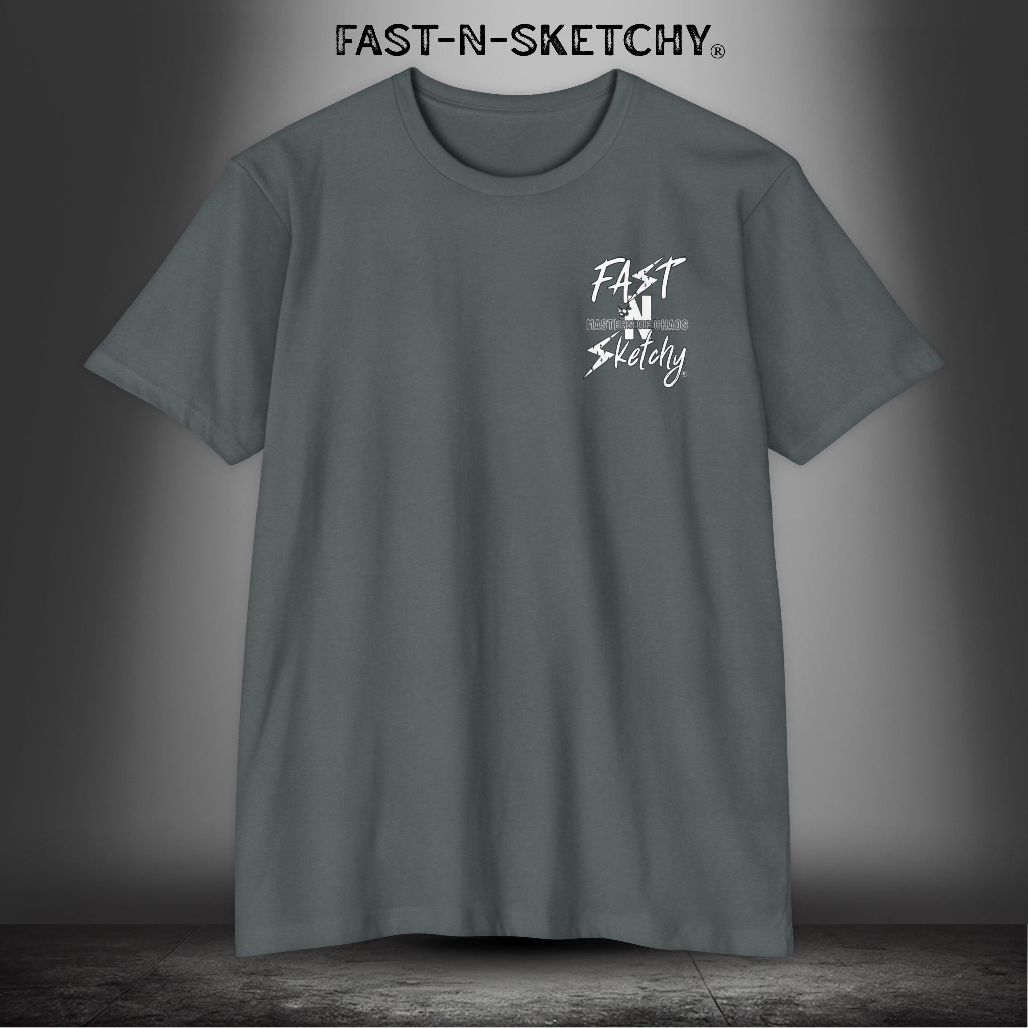 No Face, No Case: FAST-N-SKETCHY - T-Shirt