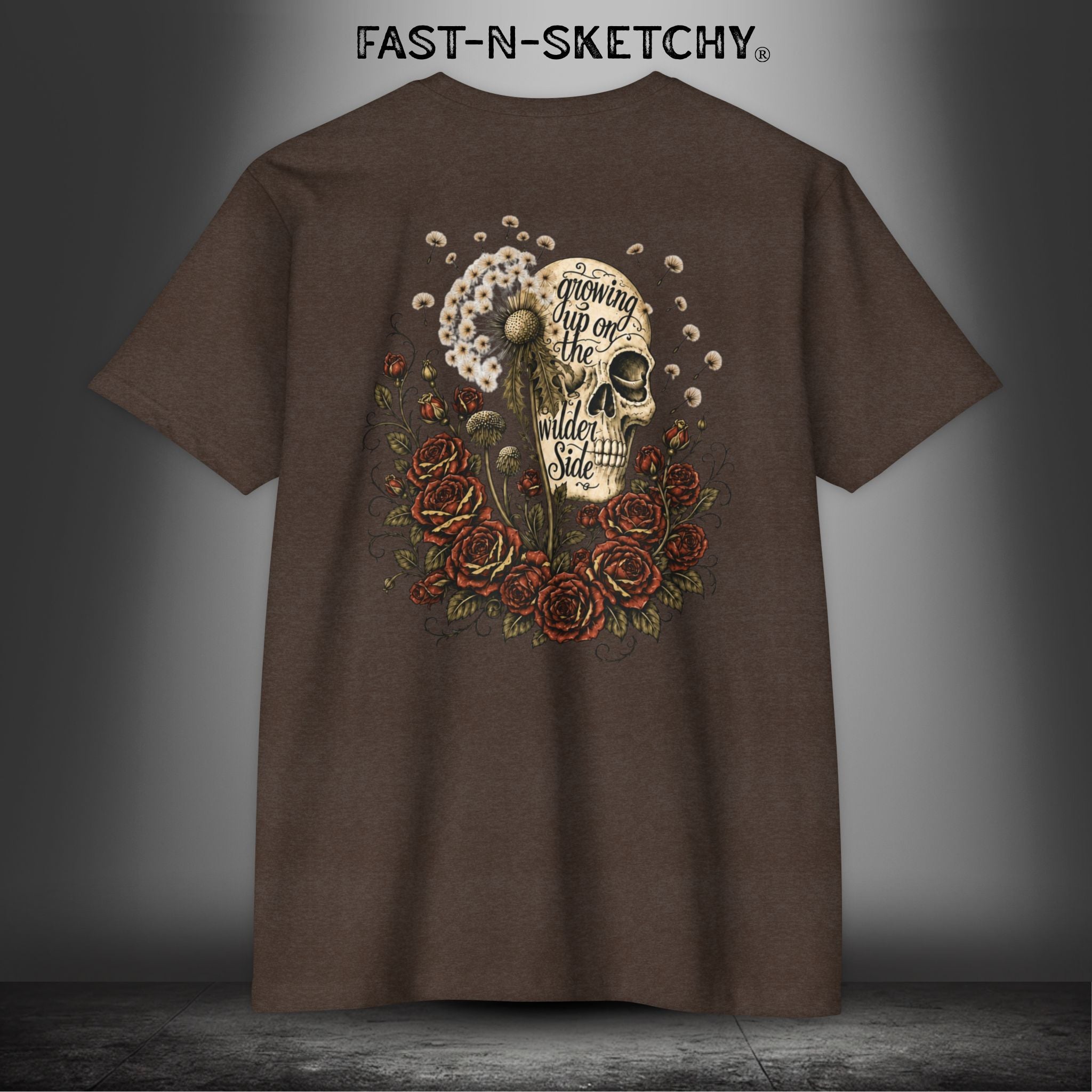 Dandelion: Growing Up On the Wilder Side - Premium Fitted Tee