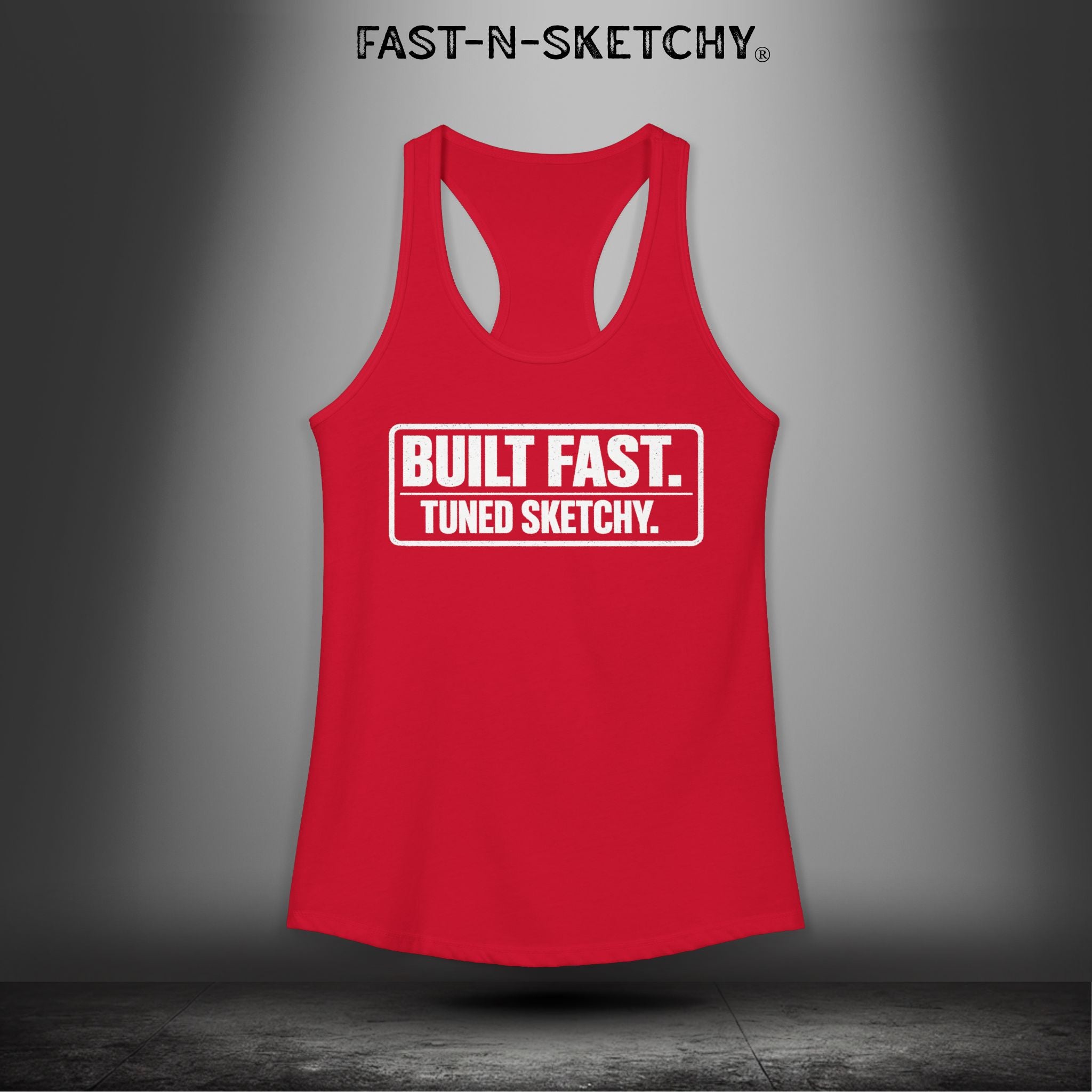 Built Fast, Tuned Sketchy: Bagger Racing Biker Edition Razorback Tank