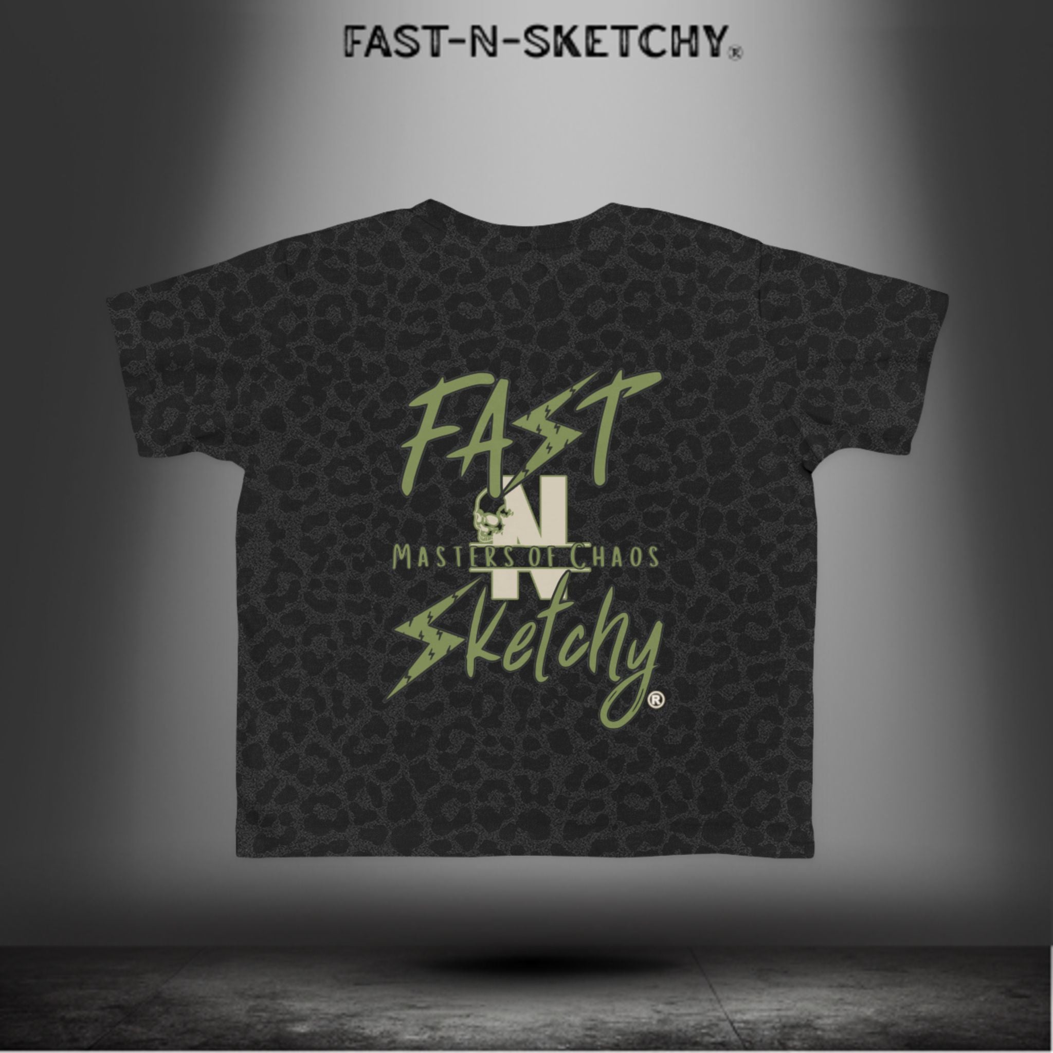 FAST-N-SKETCHY® Mayhem Starter Kit – Toddler Tee | All Gas. No Nap Time. Just Vibes.