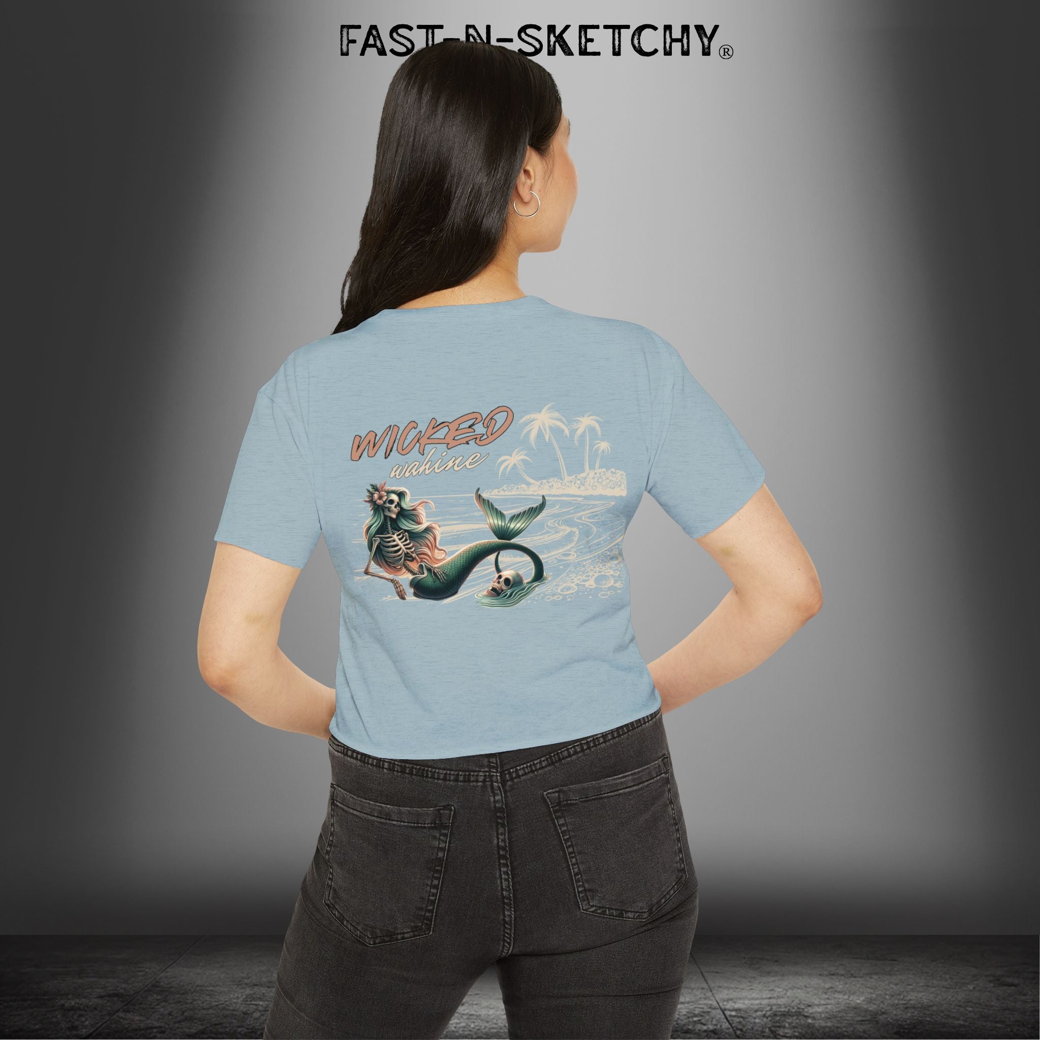 Wicked Wahine - FAST-N-SALTY - Crop Top