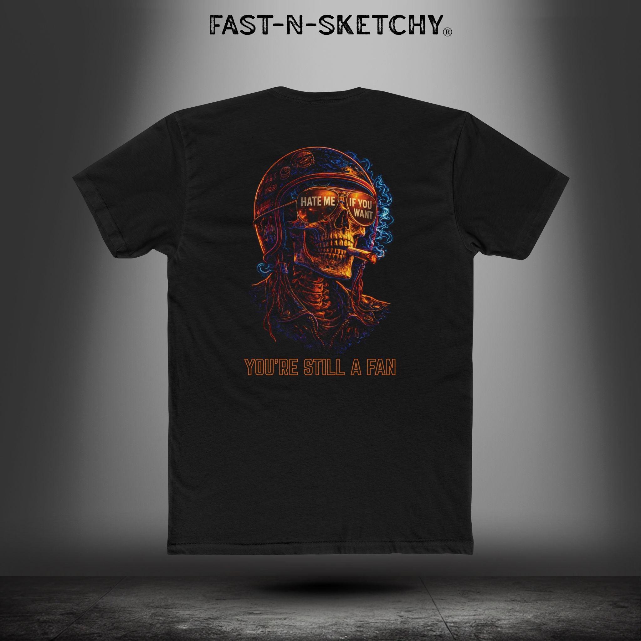 Hate Me If You Want, You're Still a Fan: Biker Edition - Relaxed Classic Tee