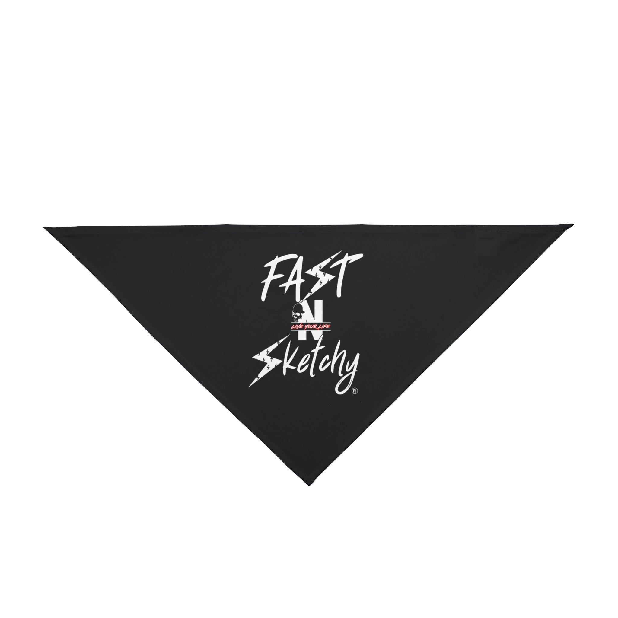 FAST-N-SKETCHY® Pet Bandana – Stylish Dog Accessory for Trendy Pets