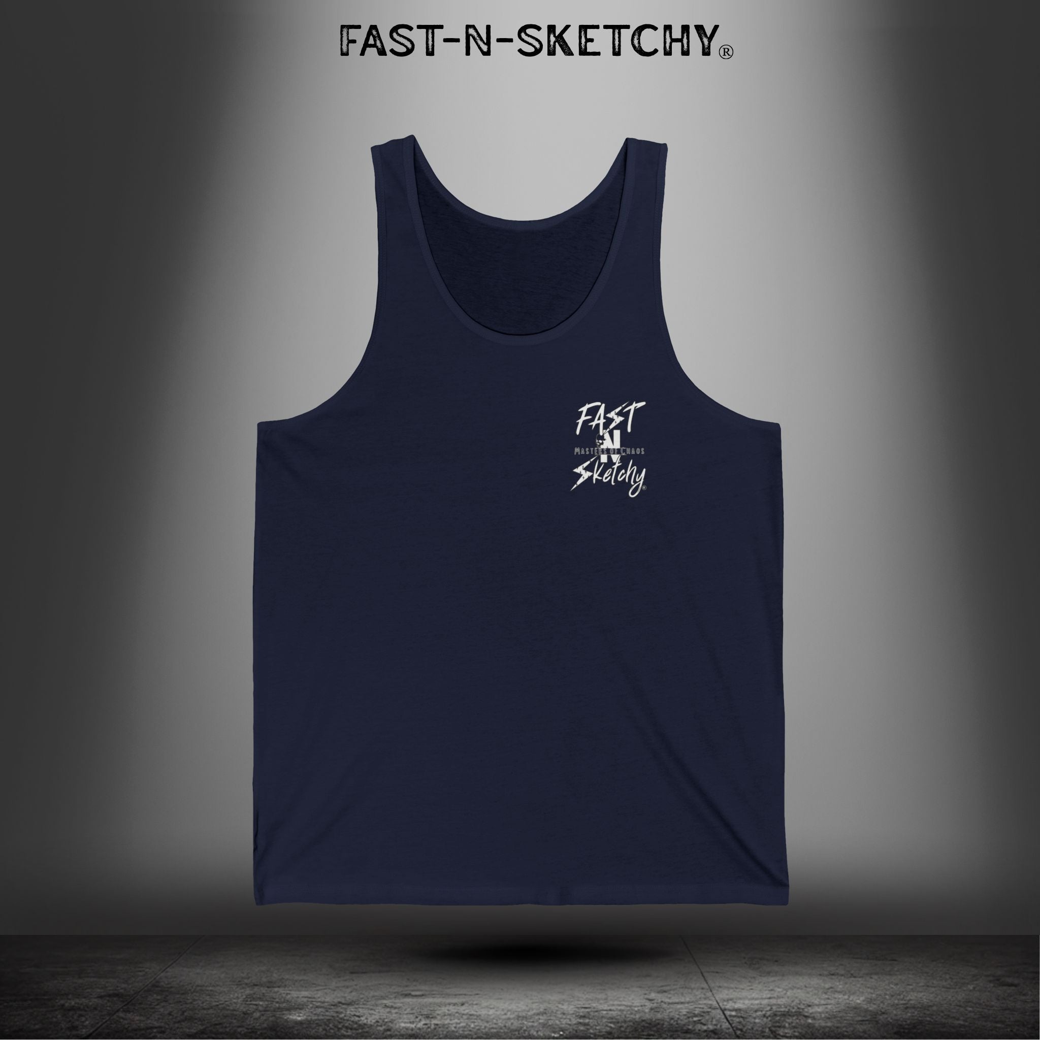 No Face, No Case: FAST-N-SKETCHY - Tank Top