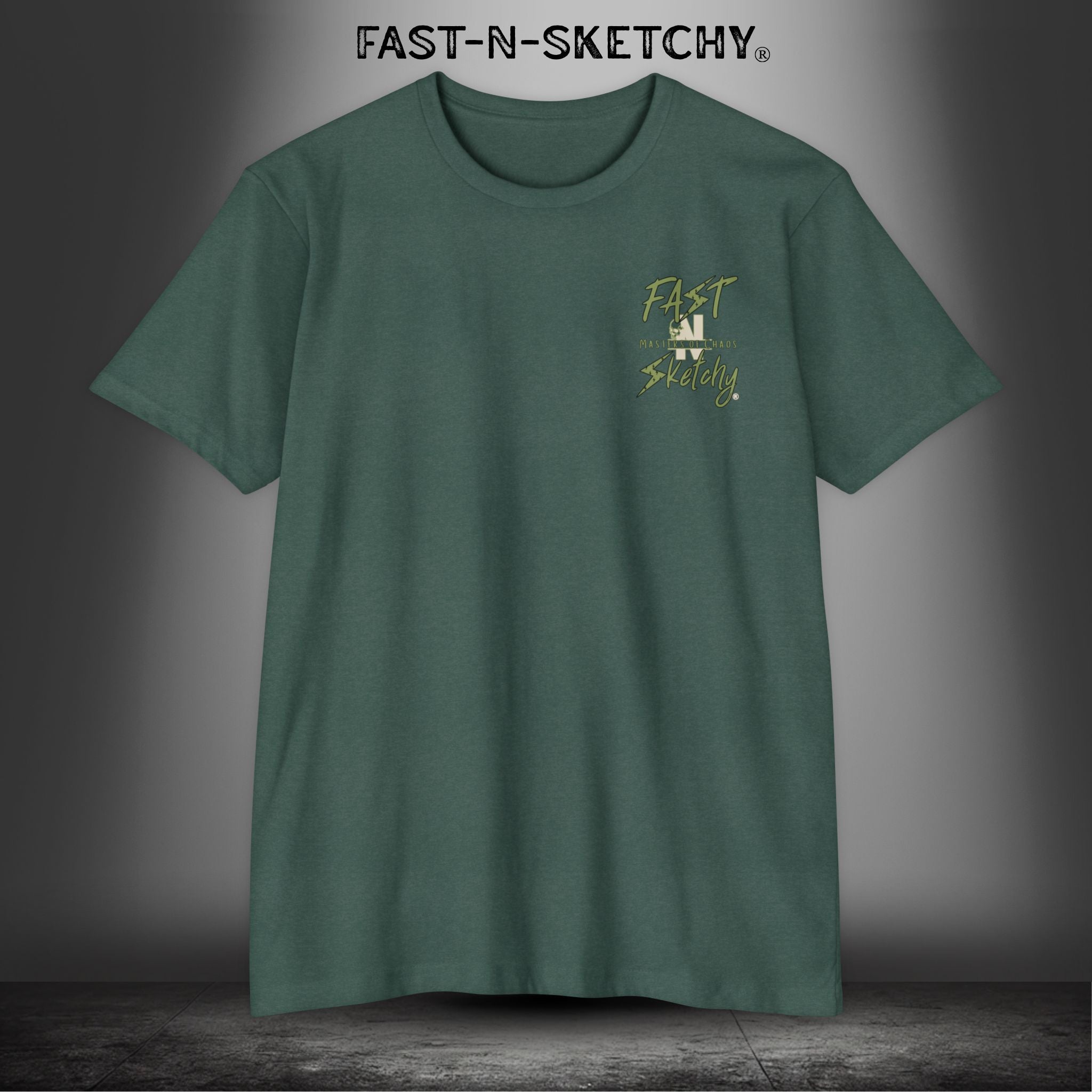 Arranging Meetings with Allah Since 9/11 - Military Edition: FAST-N-SKETCHY T-Shirt Next Level 6210
