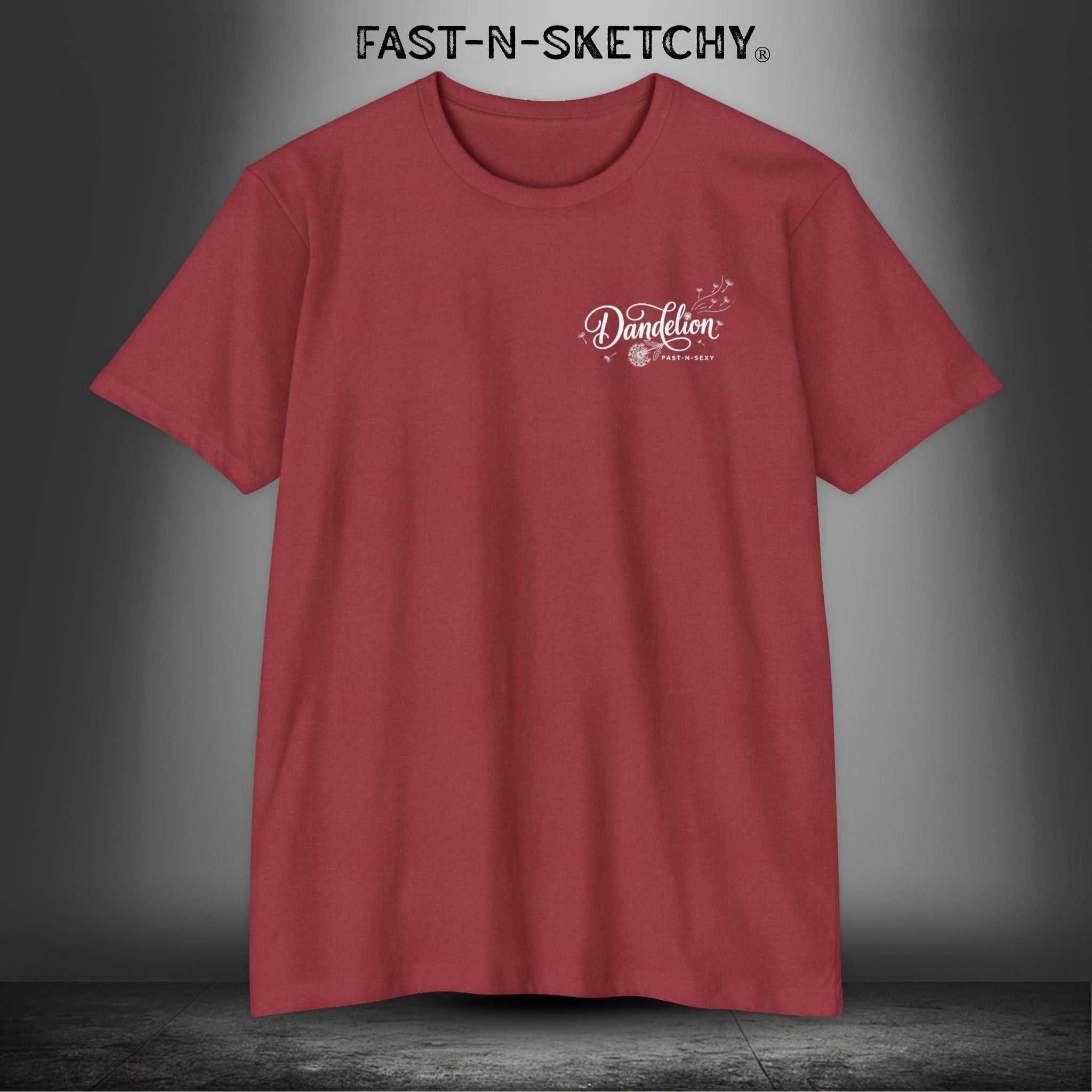 Dandelion: Born To Live Free, Riding on a Breeze - Rodeo Edition Premium Fitted Tee