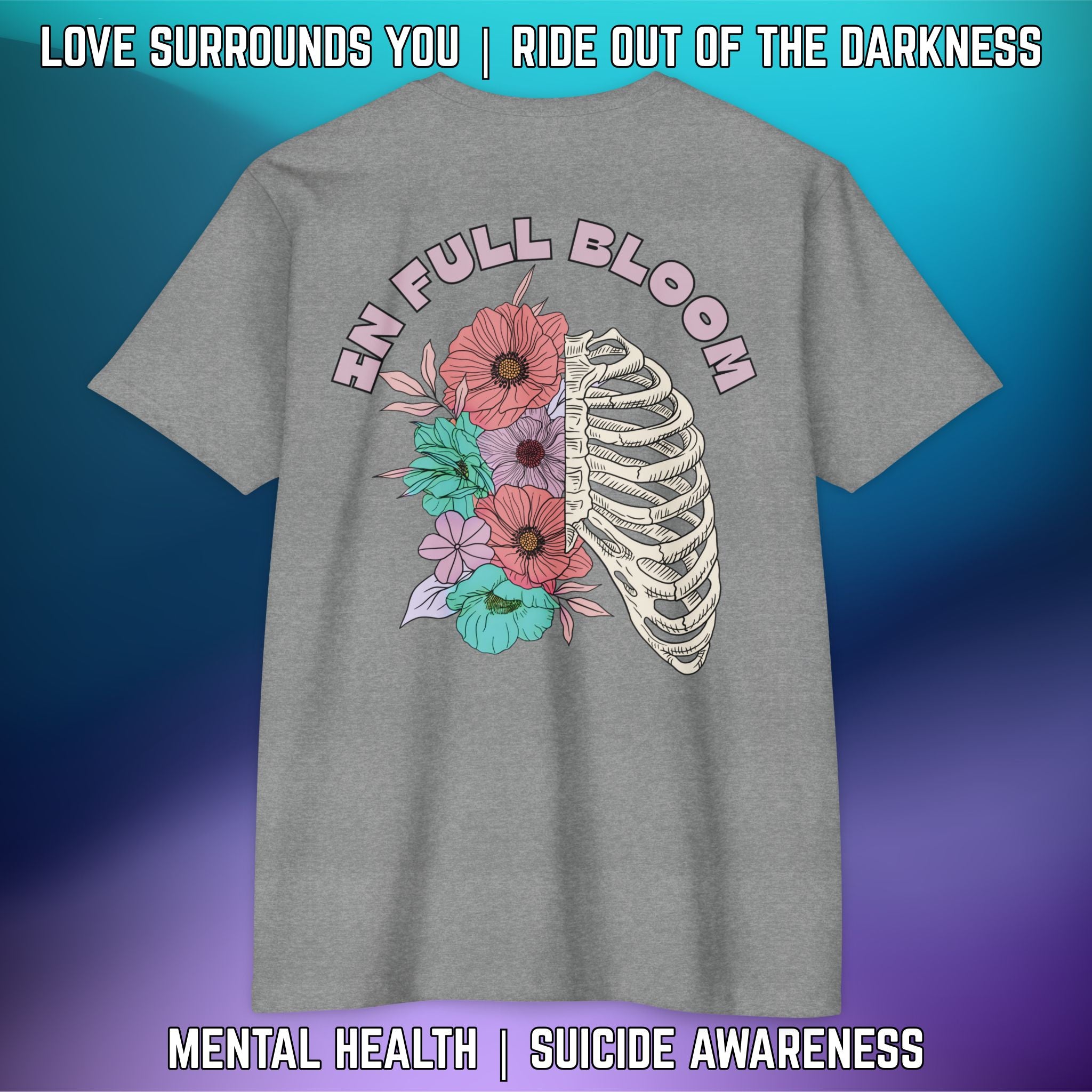 IN FULL BLOOM: T-Shirt Next Level 6210 - LSY