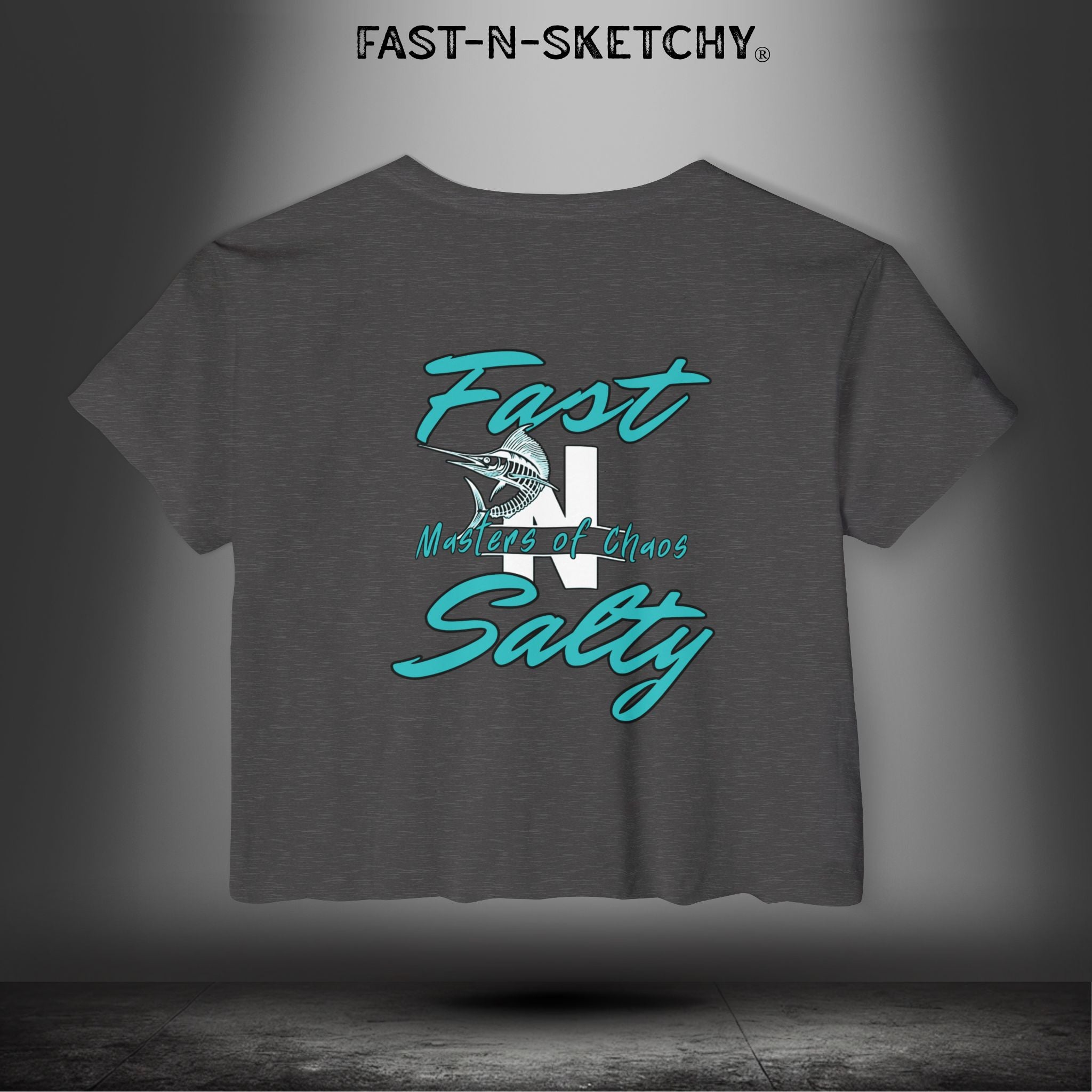 FAST-N-SALTY Masters of Chaos - Crop Top T-Shirt