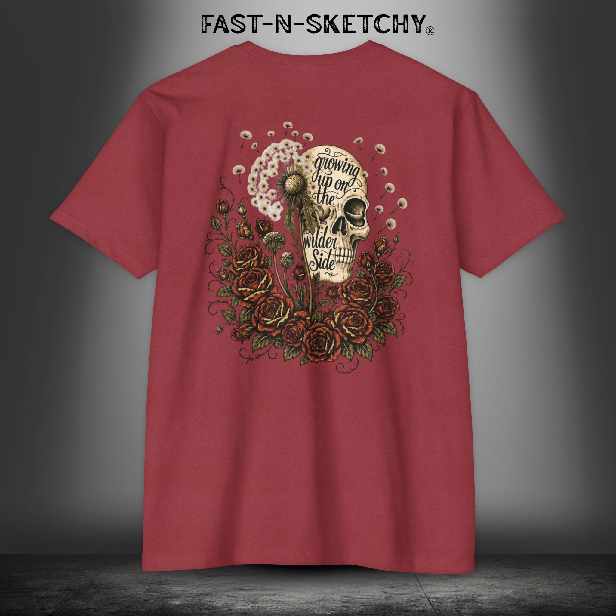 Dandelion: Growing Up On the Wilder Side - Premium Fitted Tee