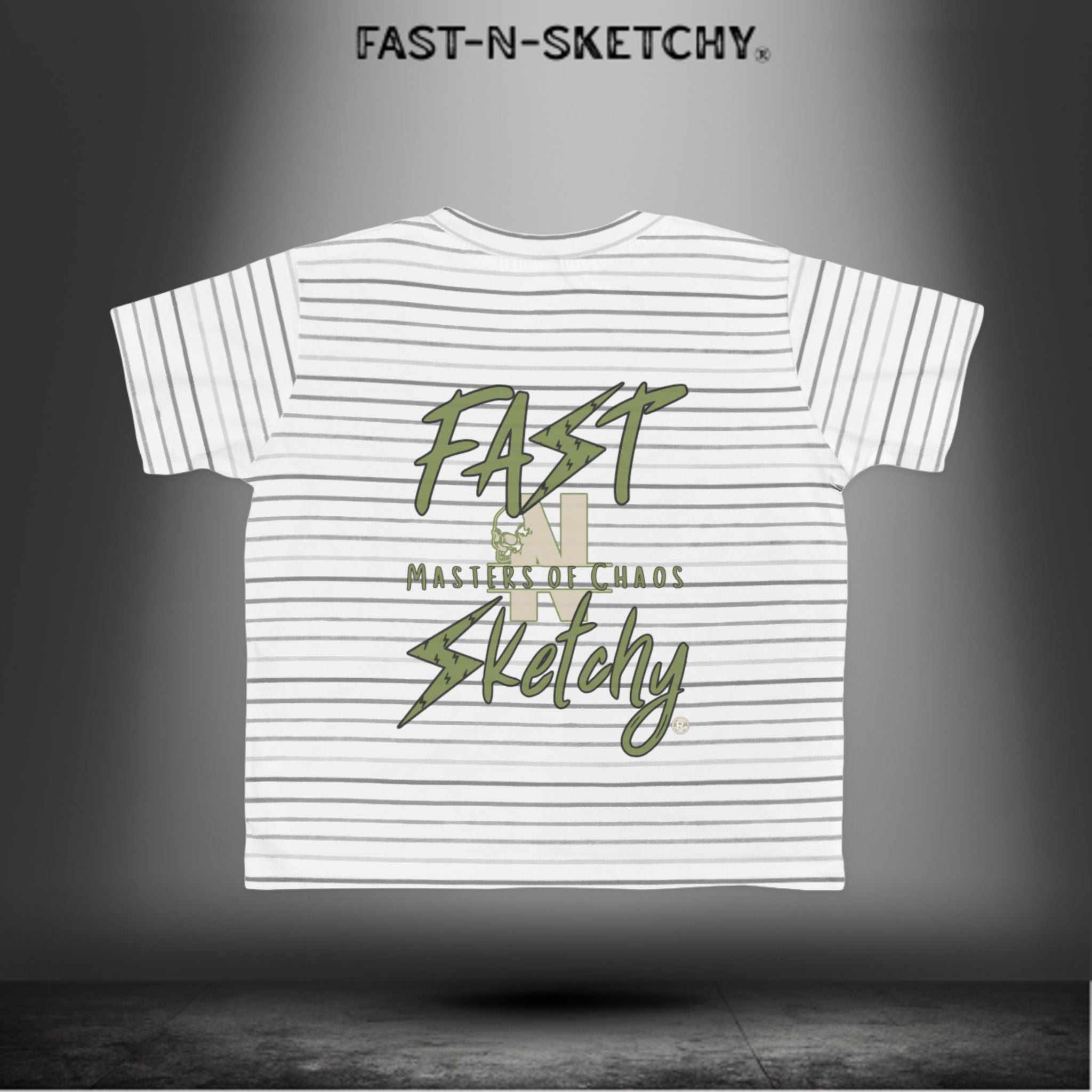 FAST-N-SKETCHY® Mayhem Starter Kit – Toddler Tee | All Gas. No Nap Time. Just Vibes.