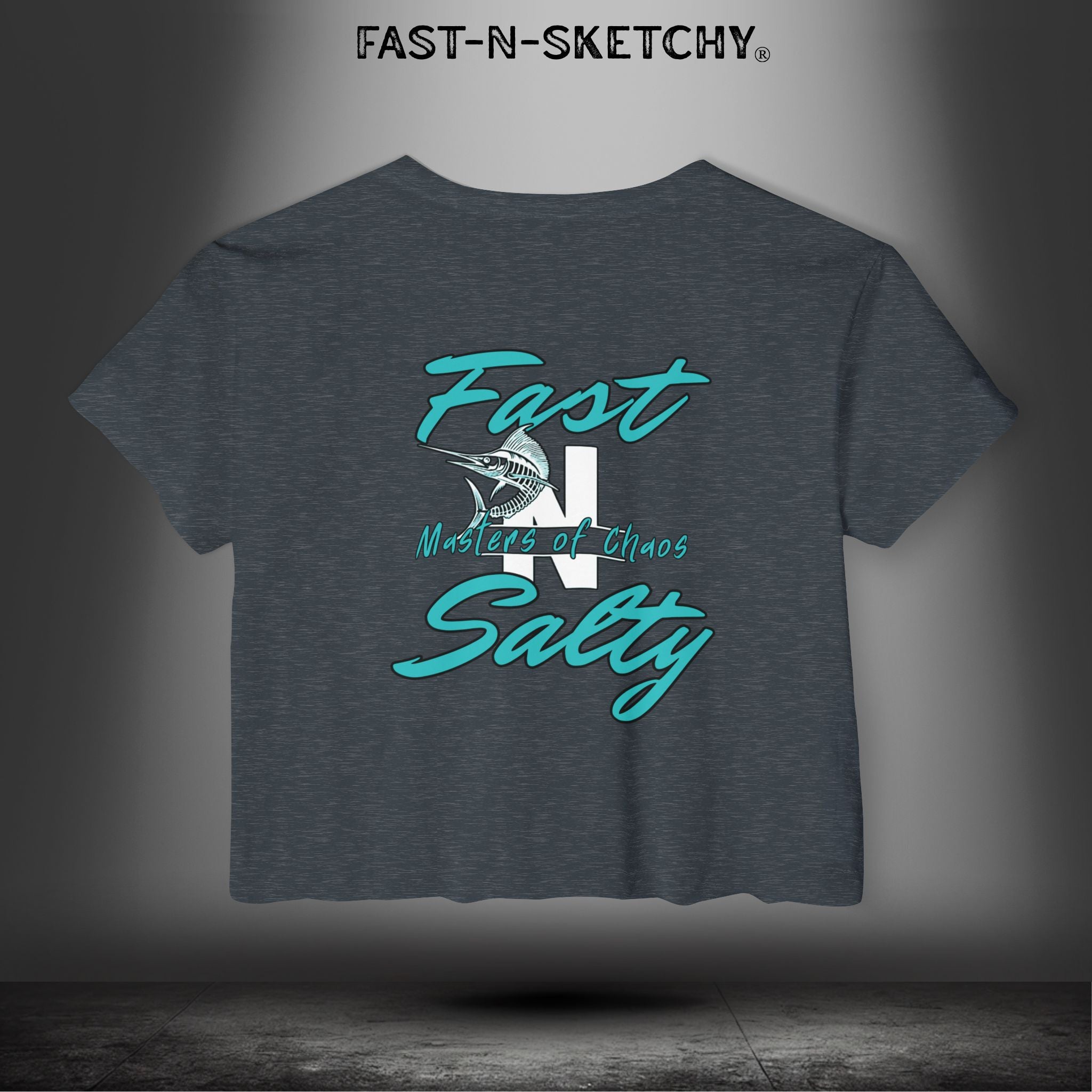 FAST-N-SALTY Masters of Chaos - Crop Top T-Shirt