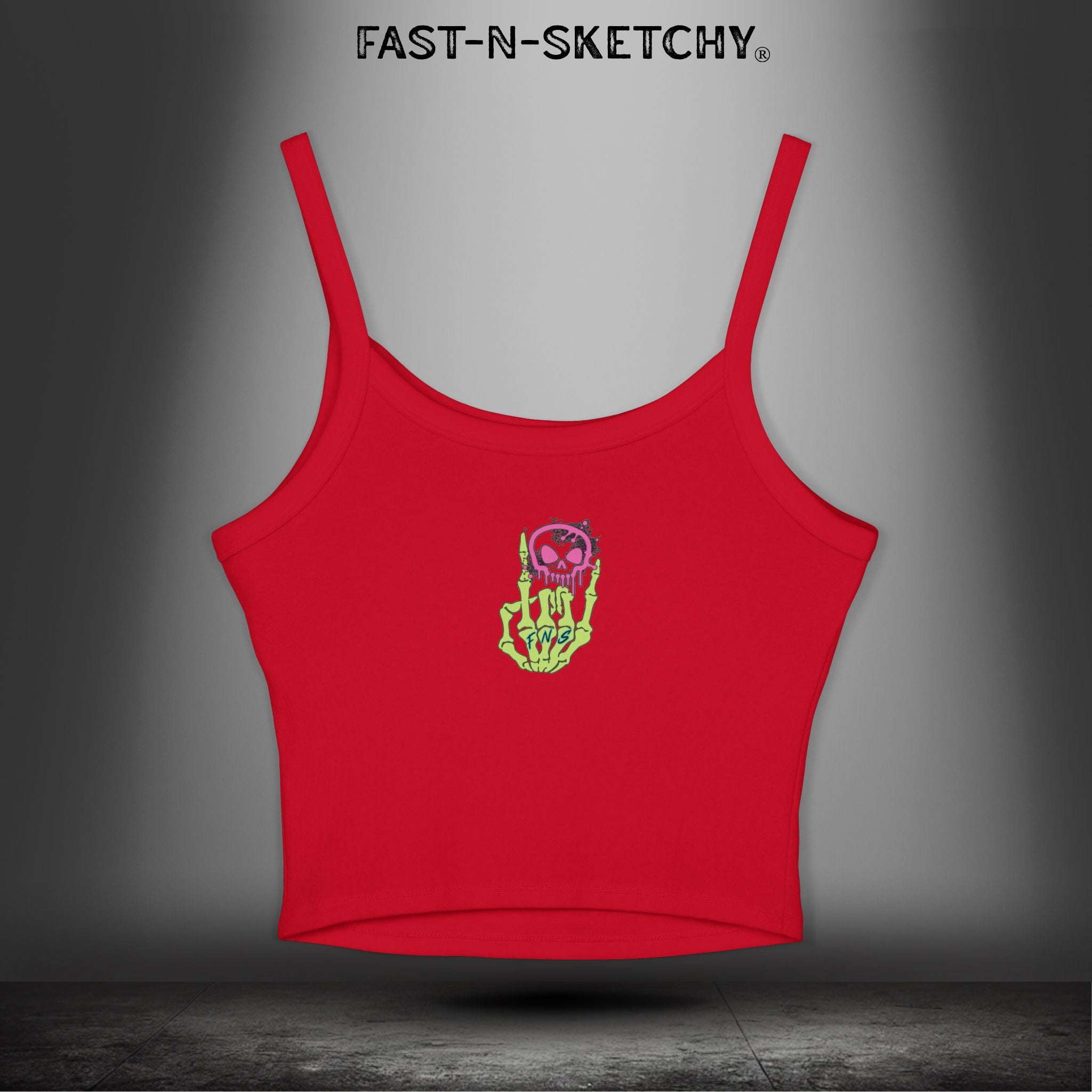 FAST-N-SKETCHY®: Spaghetti Strap Tank Top
