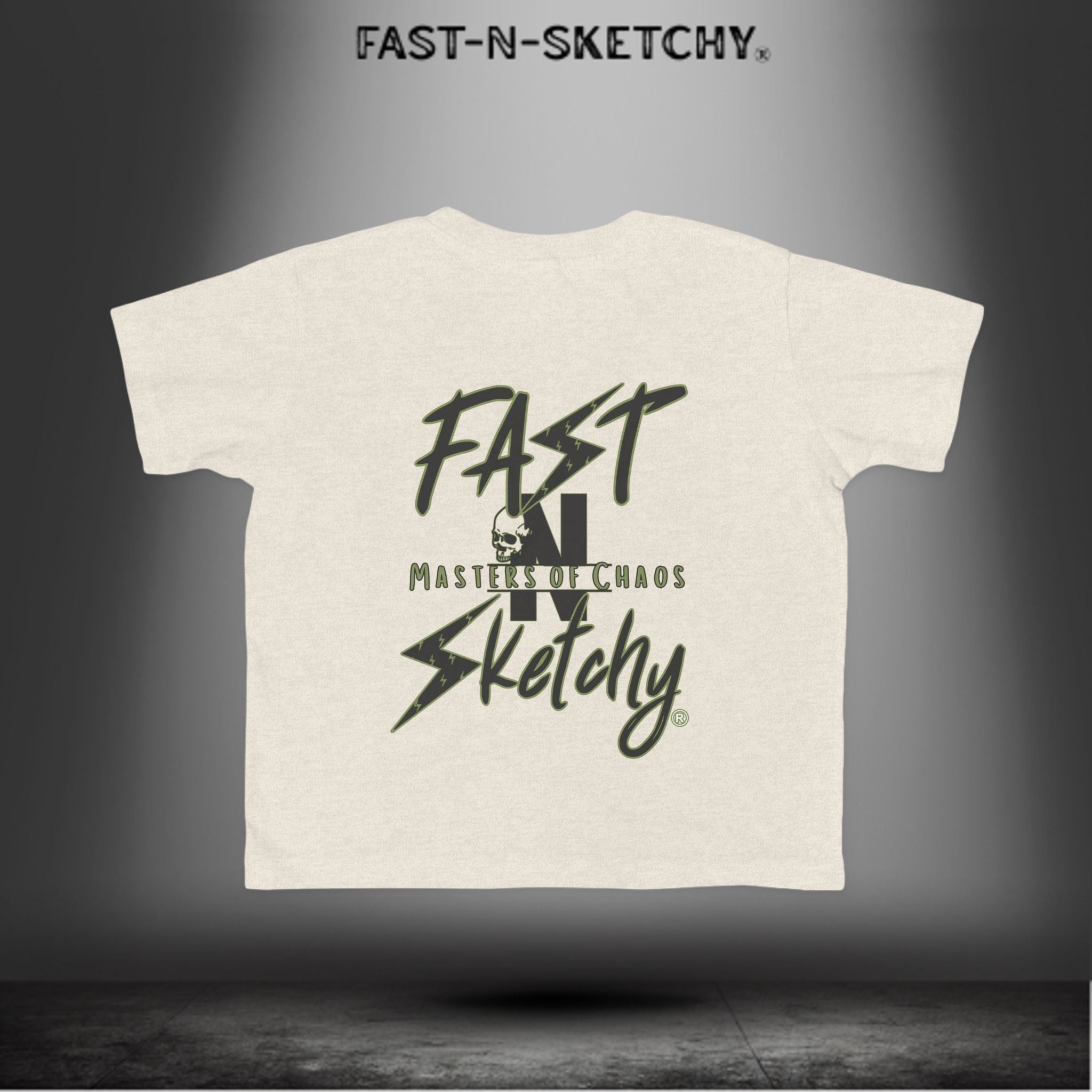 FAST-N-SKETCHY® Tiny Tornado – Toddler Tee | Wreckin’ Naps and Takin’ Names Since Day One.