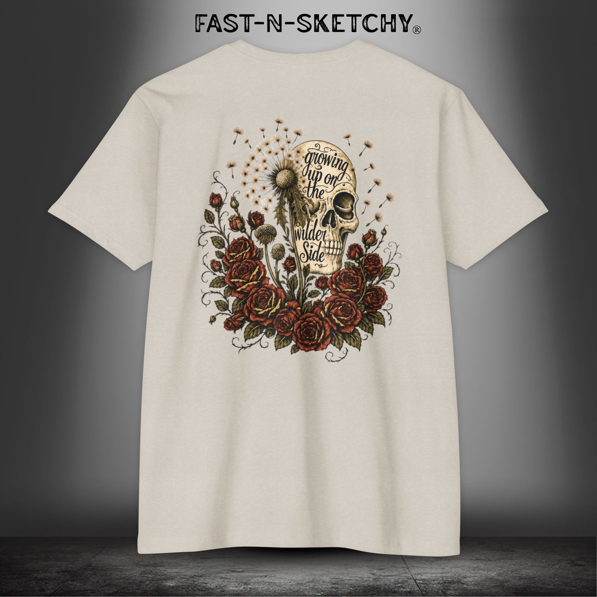 Dandelion: Growing Up On the Wilder Side - Premium Fitted Tee