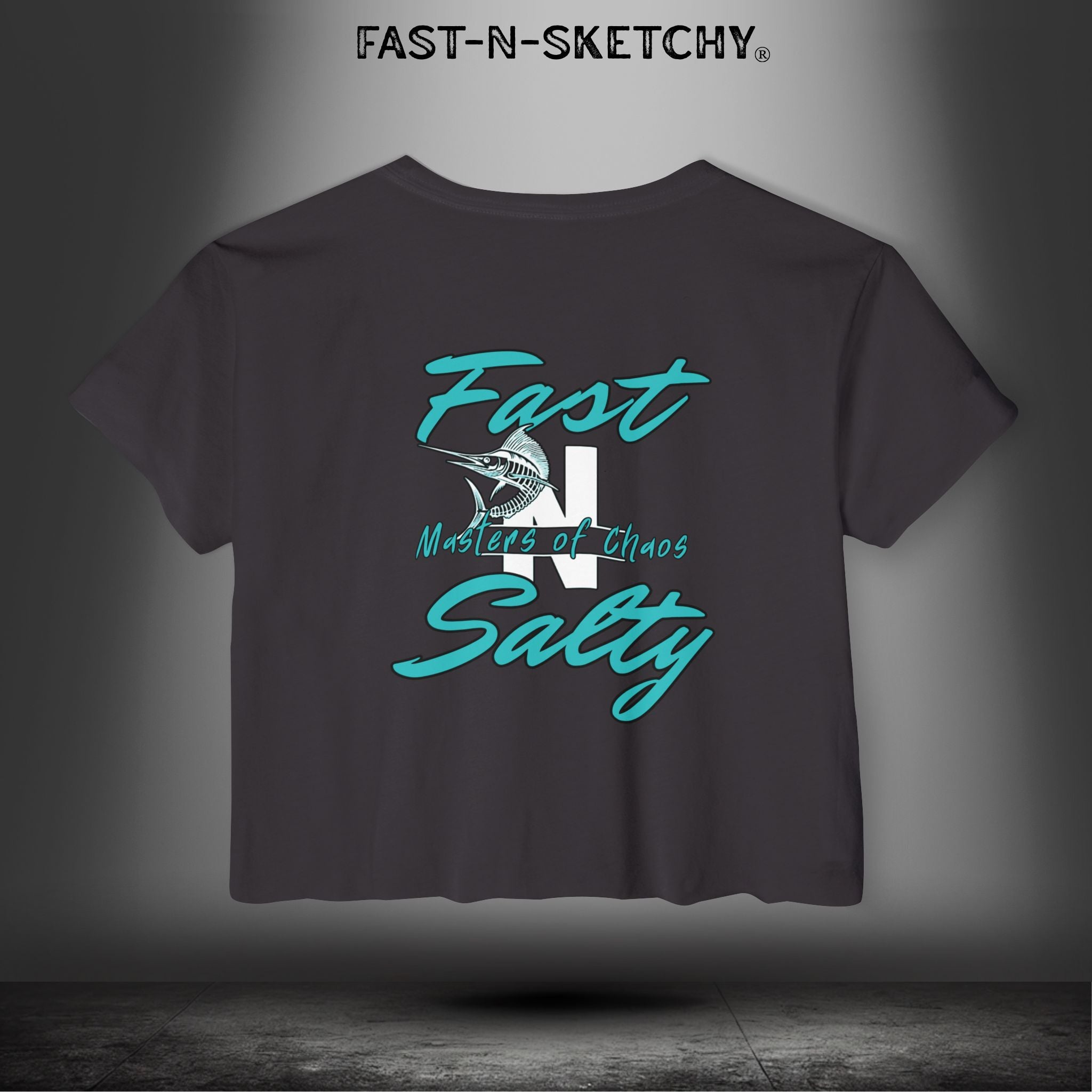 FAST-N-SALTY Masters of Chaos - Crop Top T-Shirt