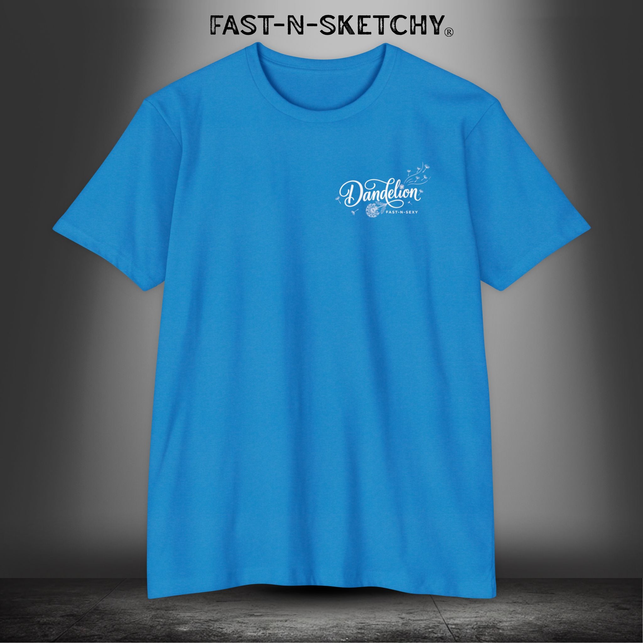 Dandelion: Born To Live Free, Riding on a Breeze - Biker Edition Premium Fitted Tee