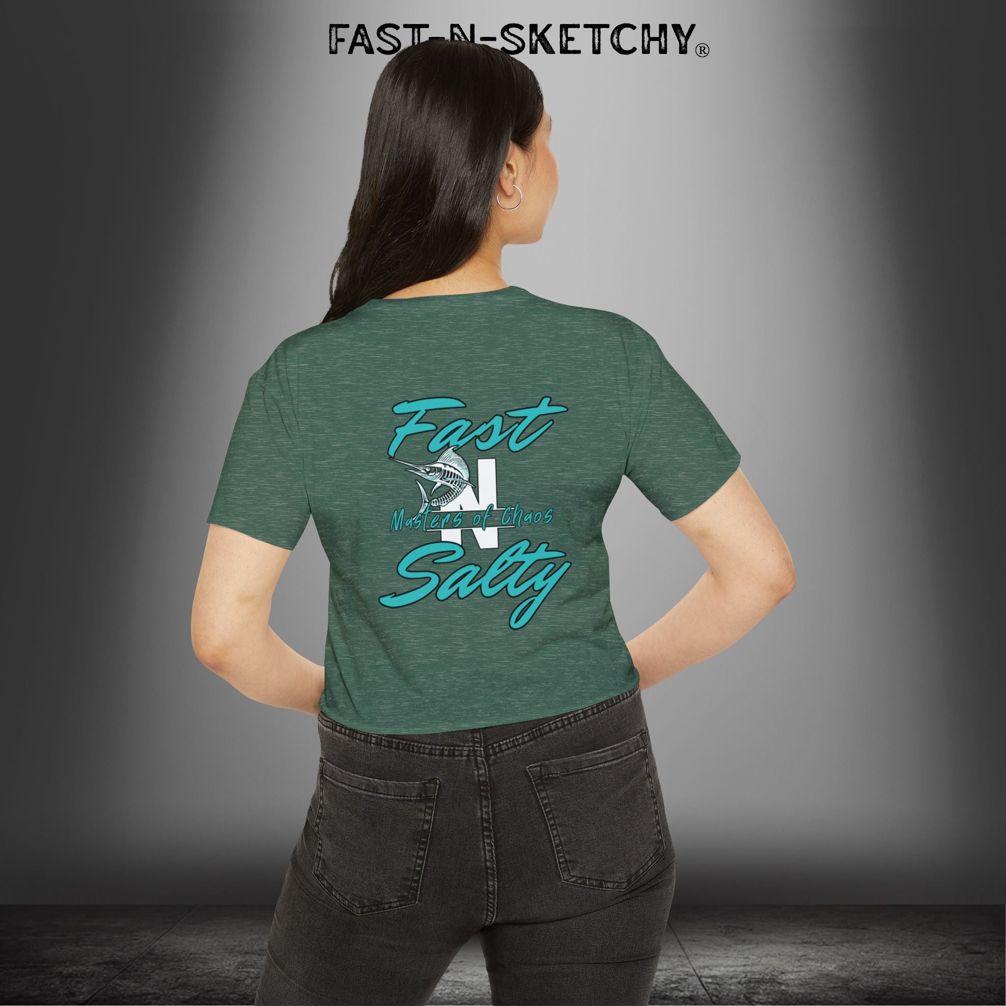 FAST-N-SALTY Masters of Chaos - Crop Top T-Shirt