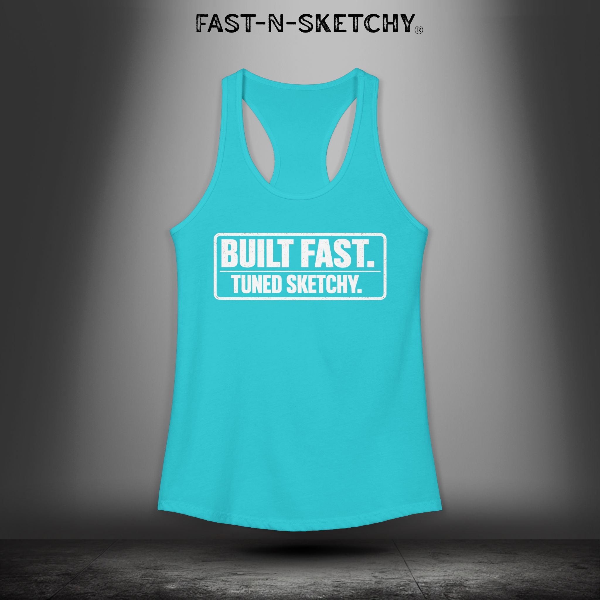 Built Fast, Tuned Sketchy: Bagger Racing Biker Edition Razorback Tank