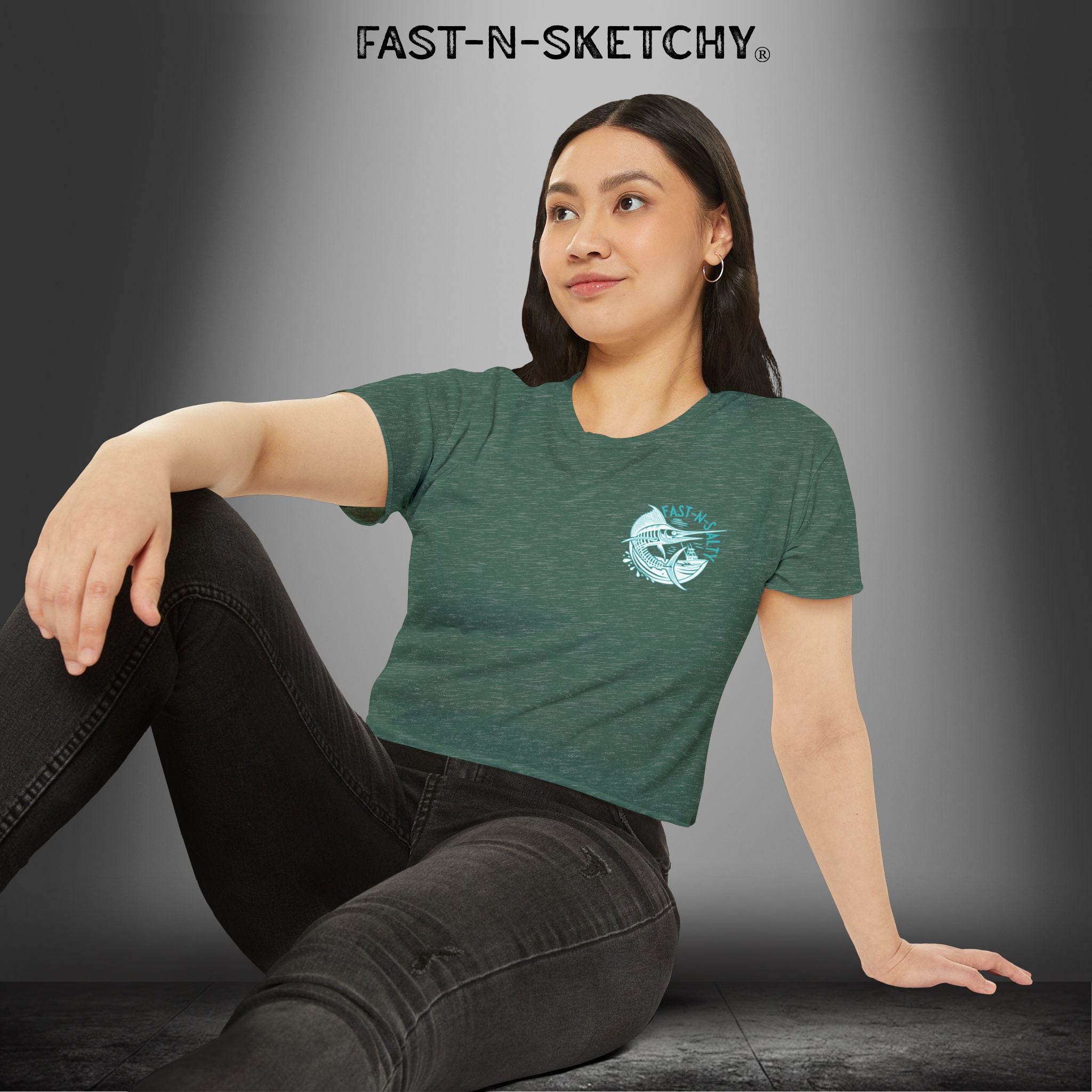 FAST-N-SALTY Masters of Chaos - Crop Top T-Shirt