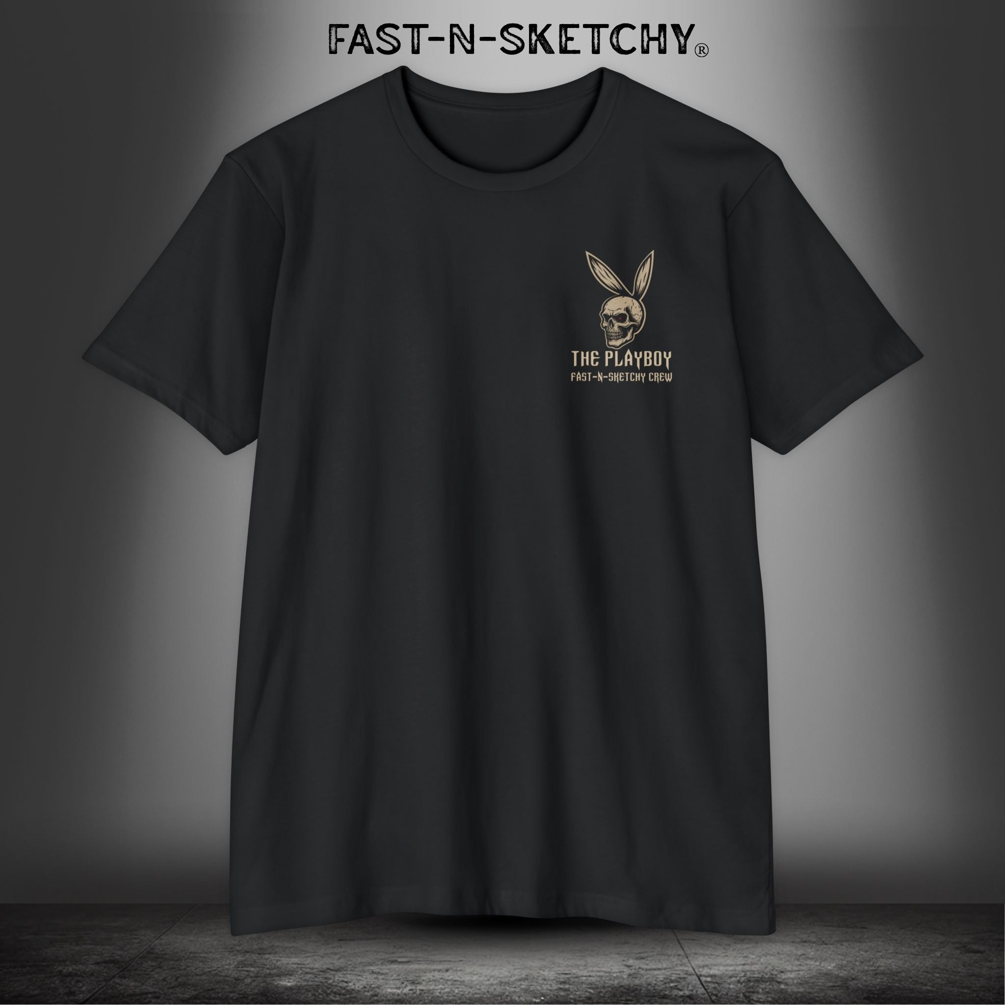The Playboy "I'm Not a Player, I Just Bang a Lot": Military Edition Premium Fitted Tee
