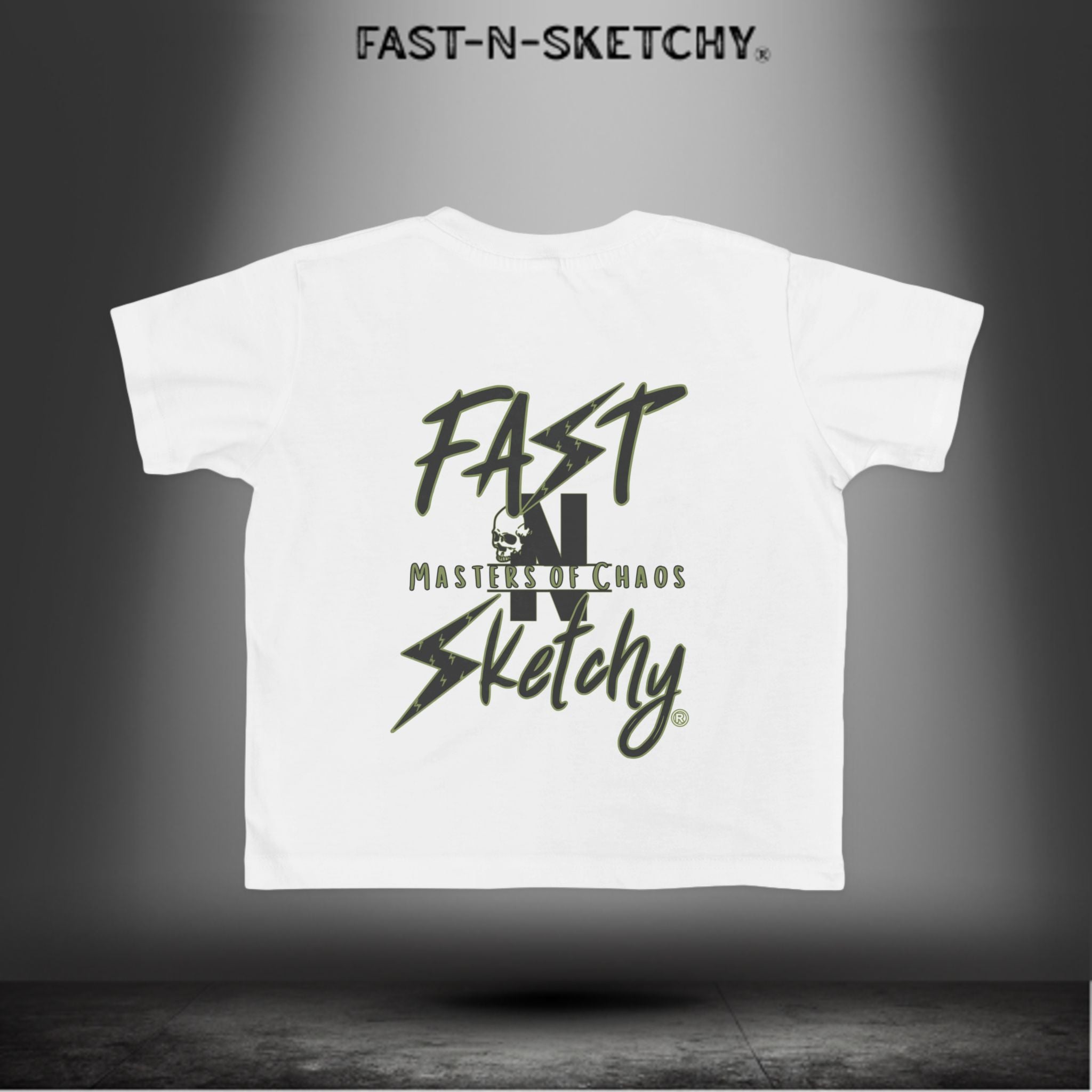 FAST-N-SKETCHY® Tiny Tornado – Toddler Tee | Wreckin’ Naps and Takin’ Names Since Day One.