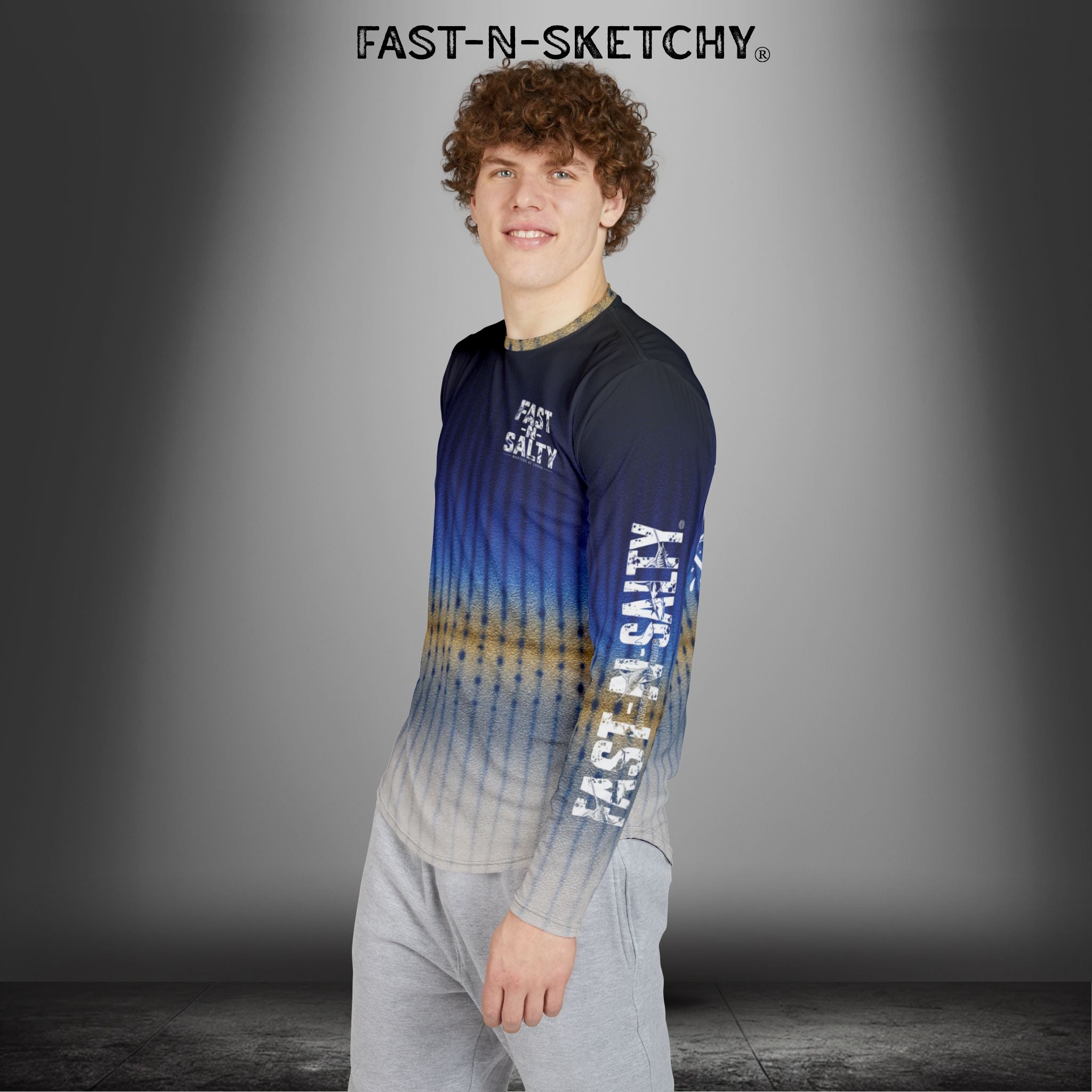 Sailfish Camo Fast-N-Salty UV Protection Long Sleeve Shirt