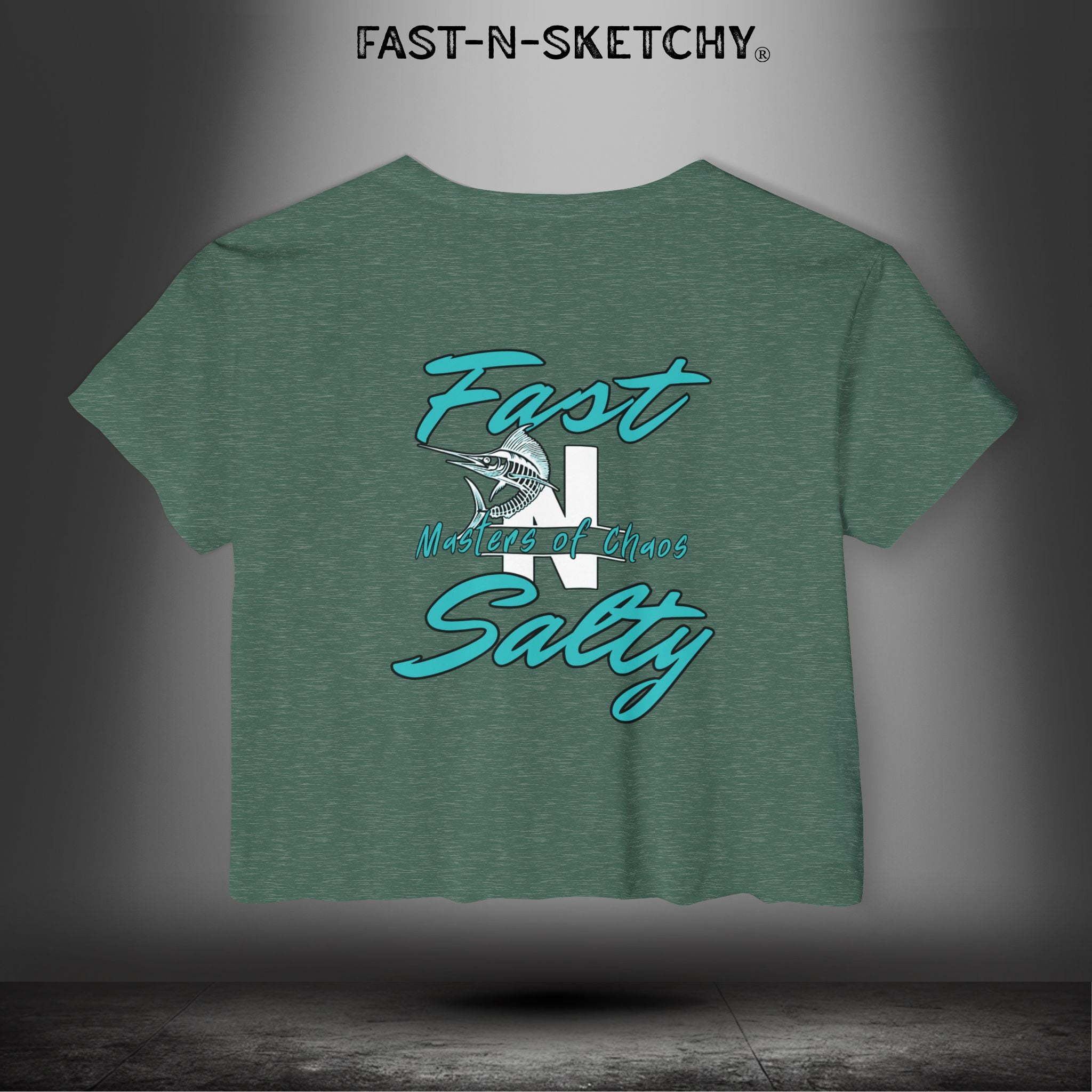 FAST-N-SALTY Masters of Chaos - Crop Top T-Shirt