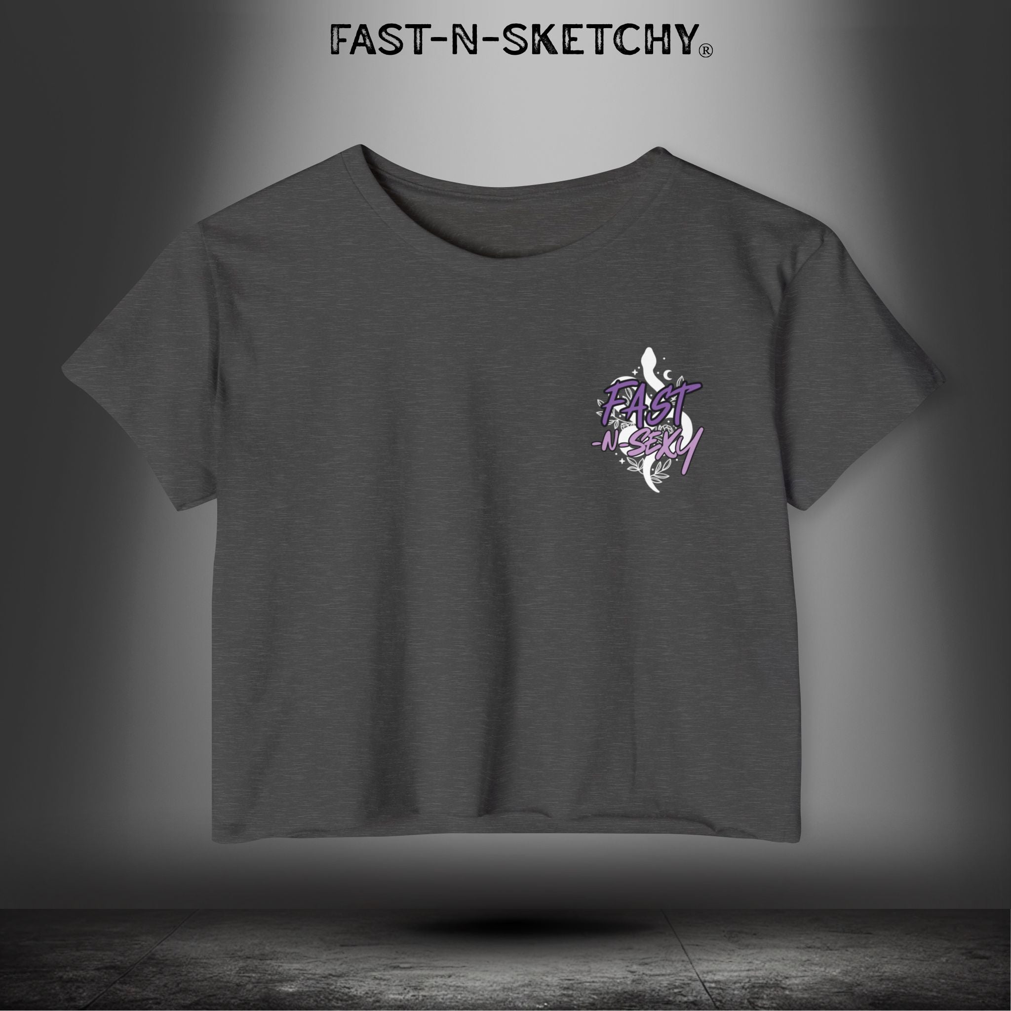Bad Bitches Taste Better: FAST-N-SEXY - Crop T-Shirt