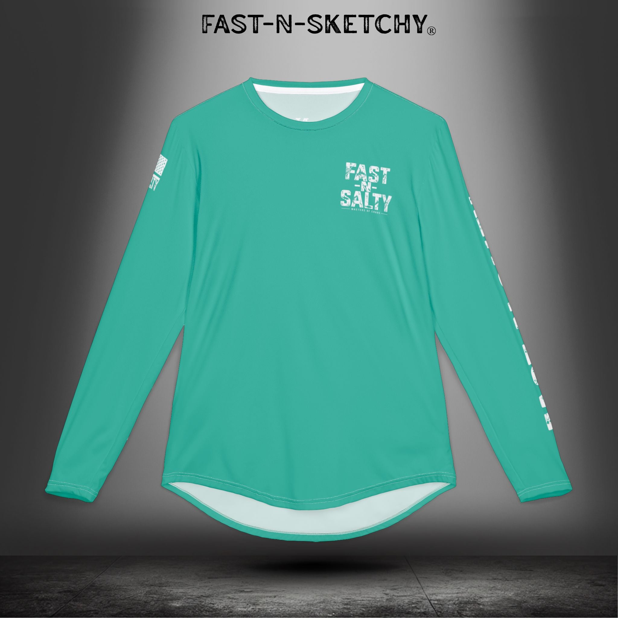 Mahi Mahi Fast-N-Salty UV Protection Long Sleeve Shirt - Perfect for Outdoor Adventures and Fishing