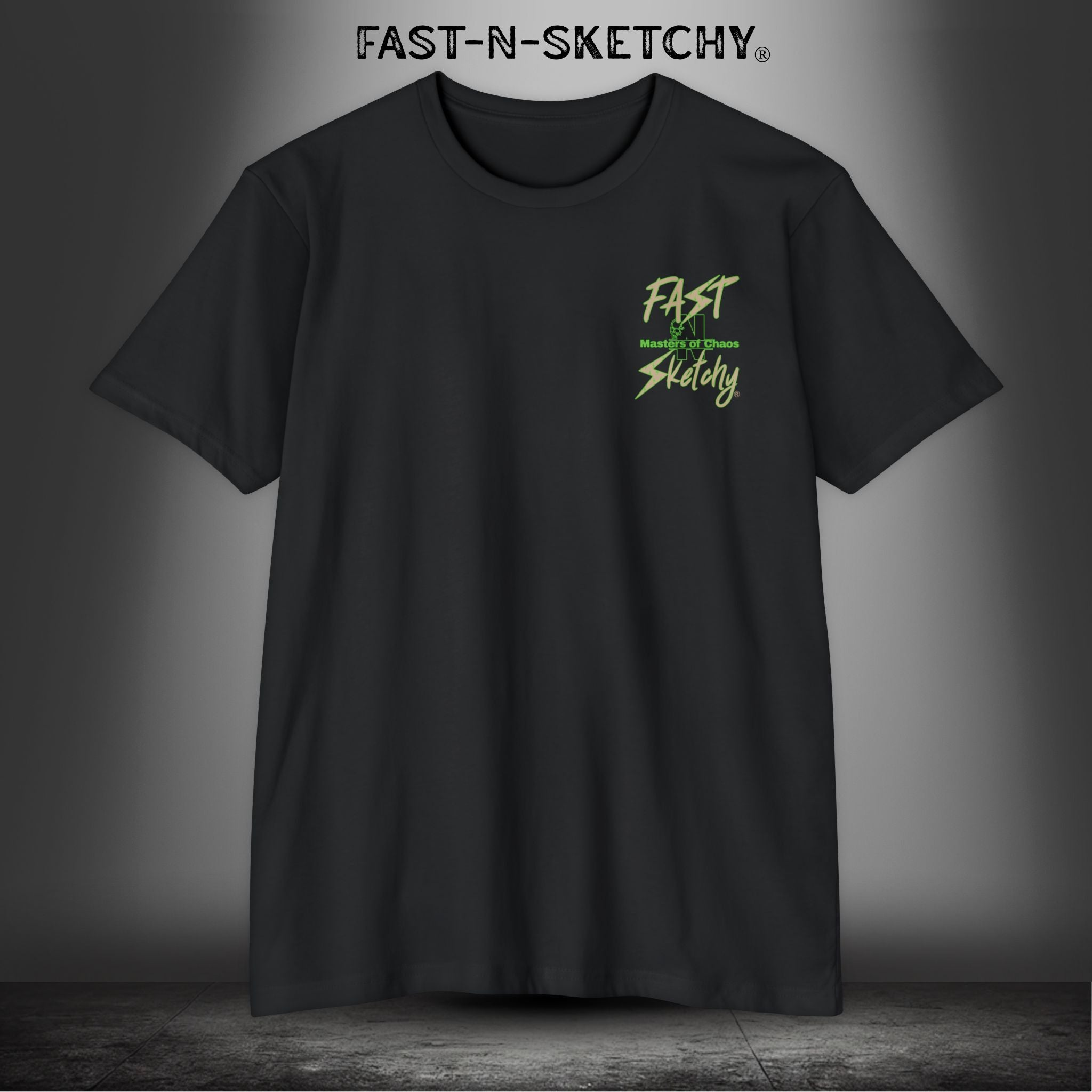 Thug Life with a Nightlight: Military Edition - Next Level 6210 T-Shirt