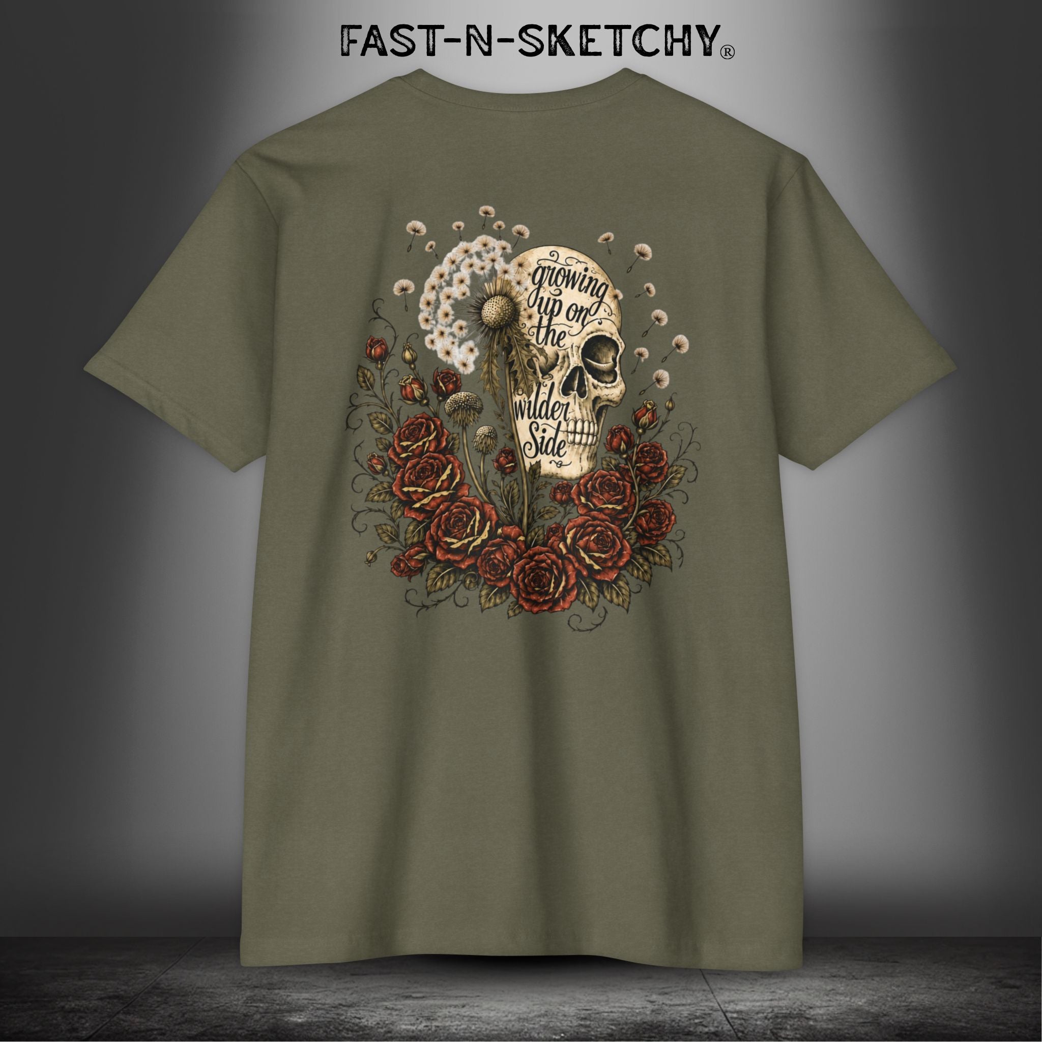 Dandelion: Growing Up On the Wilder Side - Premium Fitted Tee