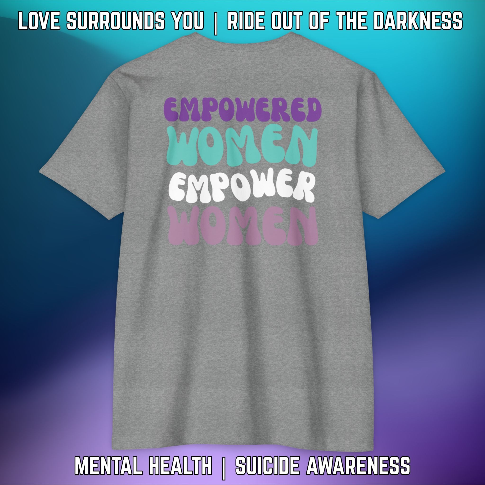 EMPOWERED WOMEN EMPOWER WOMEN: T-Shirt Next Level 6210 - LSY