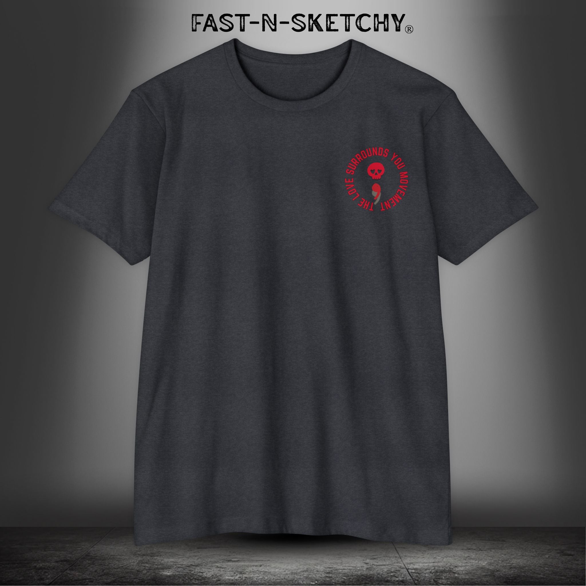 Military Edition Flag T-Shirt 22 a Day, Not Today | Love Surrounds You & Ride Out of the Darkness - LSY