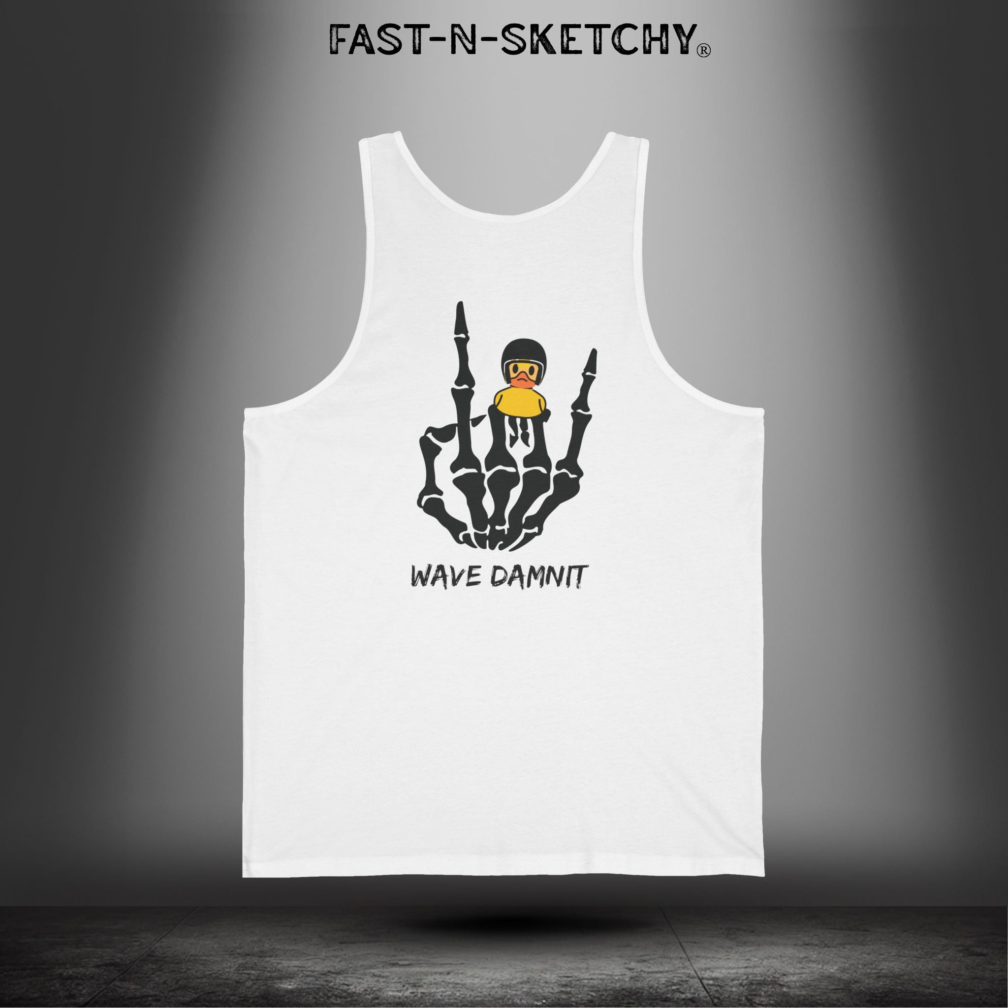 JEEP EDITION: WAVE DAMNIT created by Holly - Tank Top