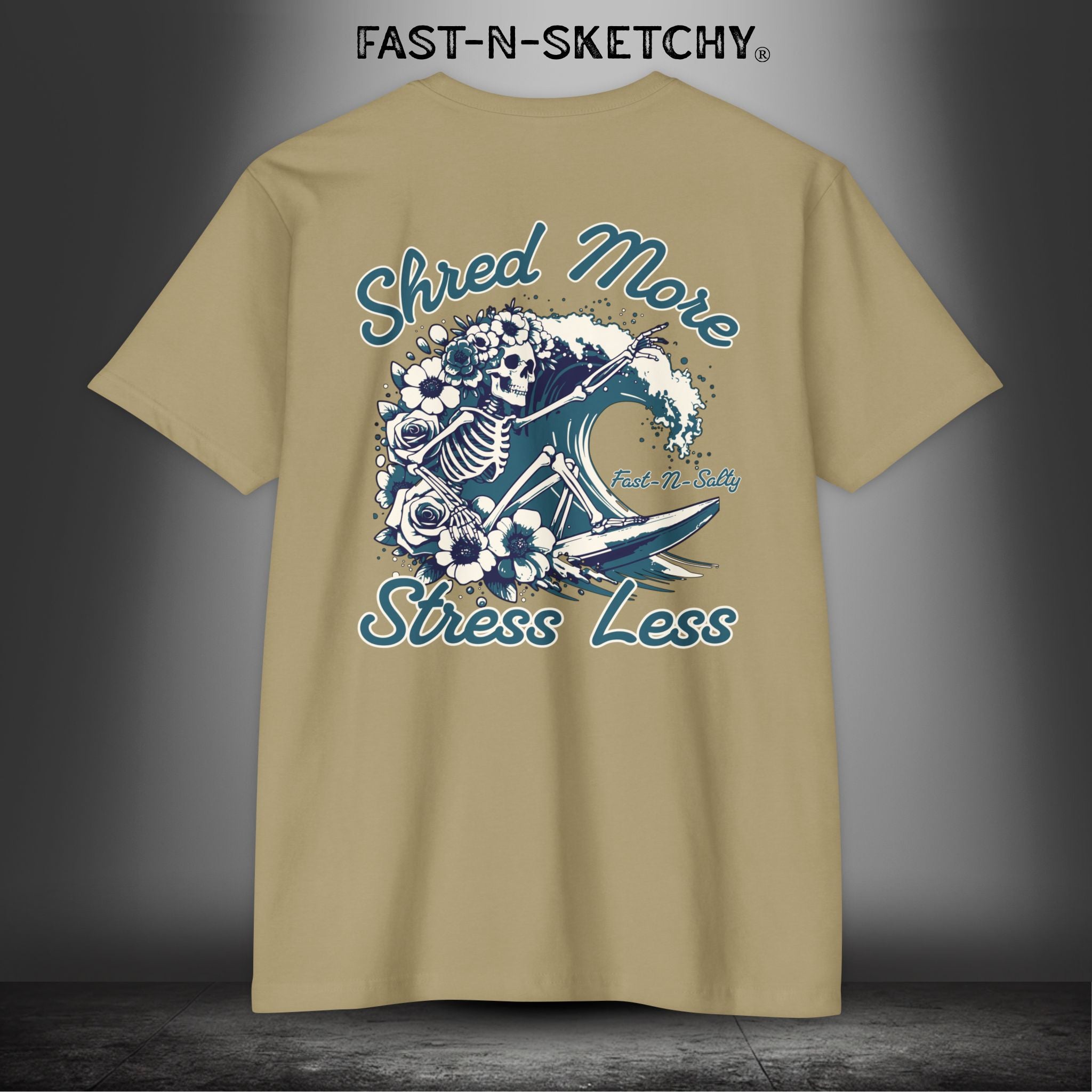 SHRED MORE & STRESS LESS: T-Shirt