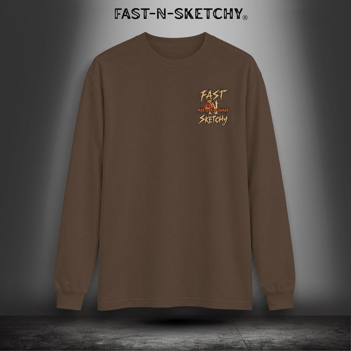 "Head Wanted" Headless Horseman Biker Edition Halloween Funny Long-sleeve Tee