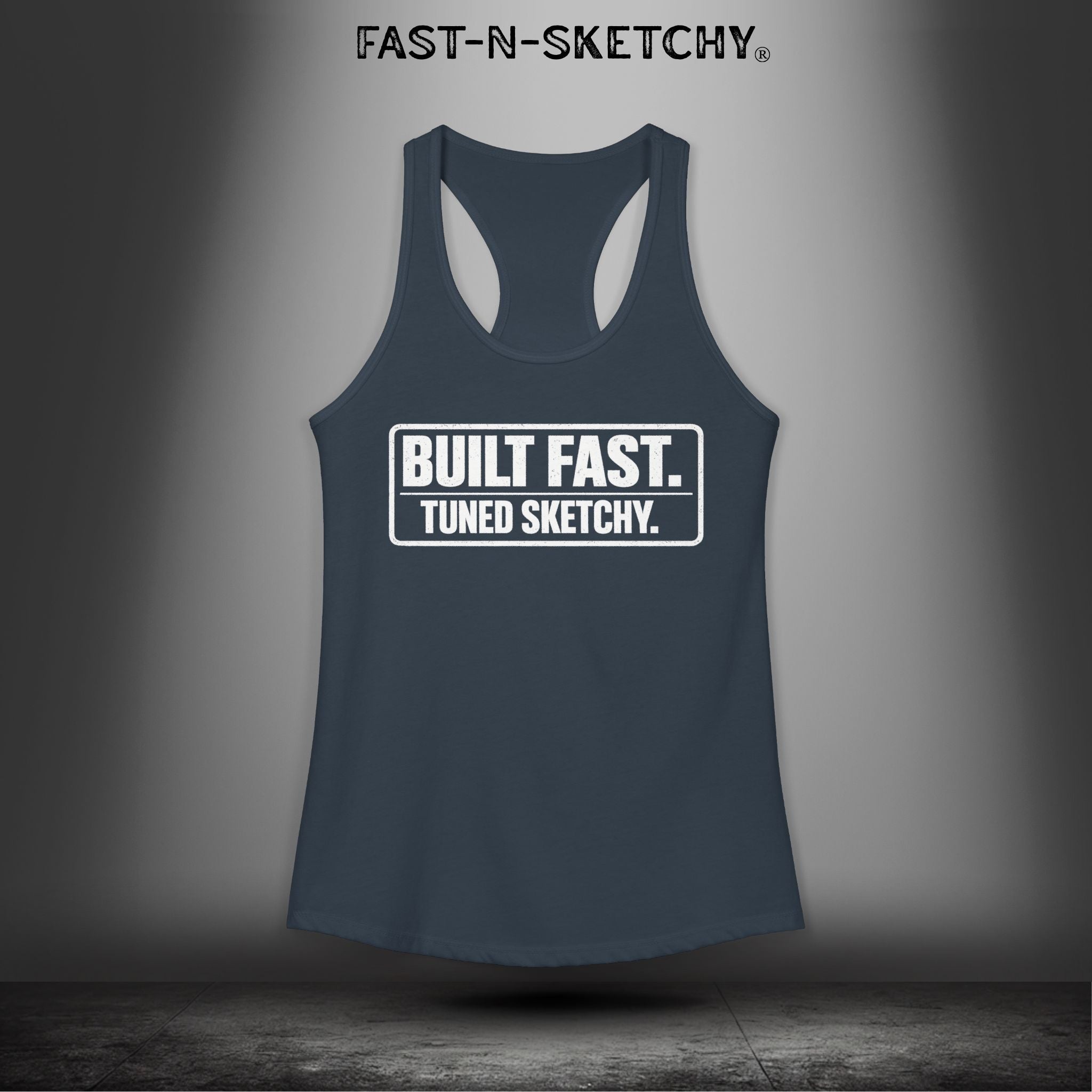 Built Fast, Tuned Sketchy: Bagger Racing Biker Edition Razorback Tank