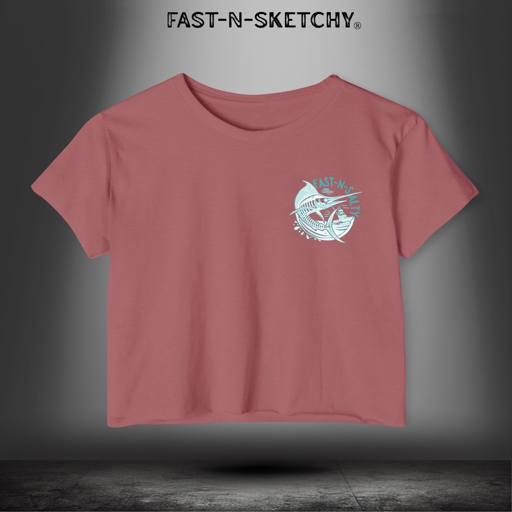 FAST-N-SALTY Masters of Chaos - Crop Top T-Shirt